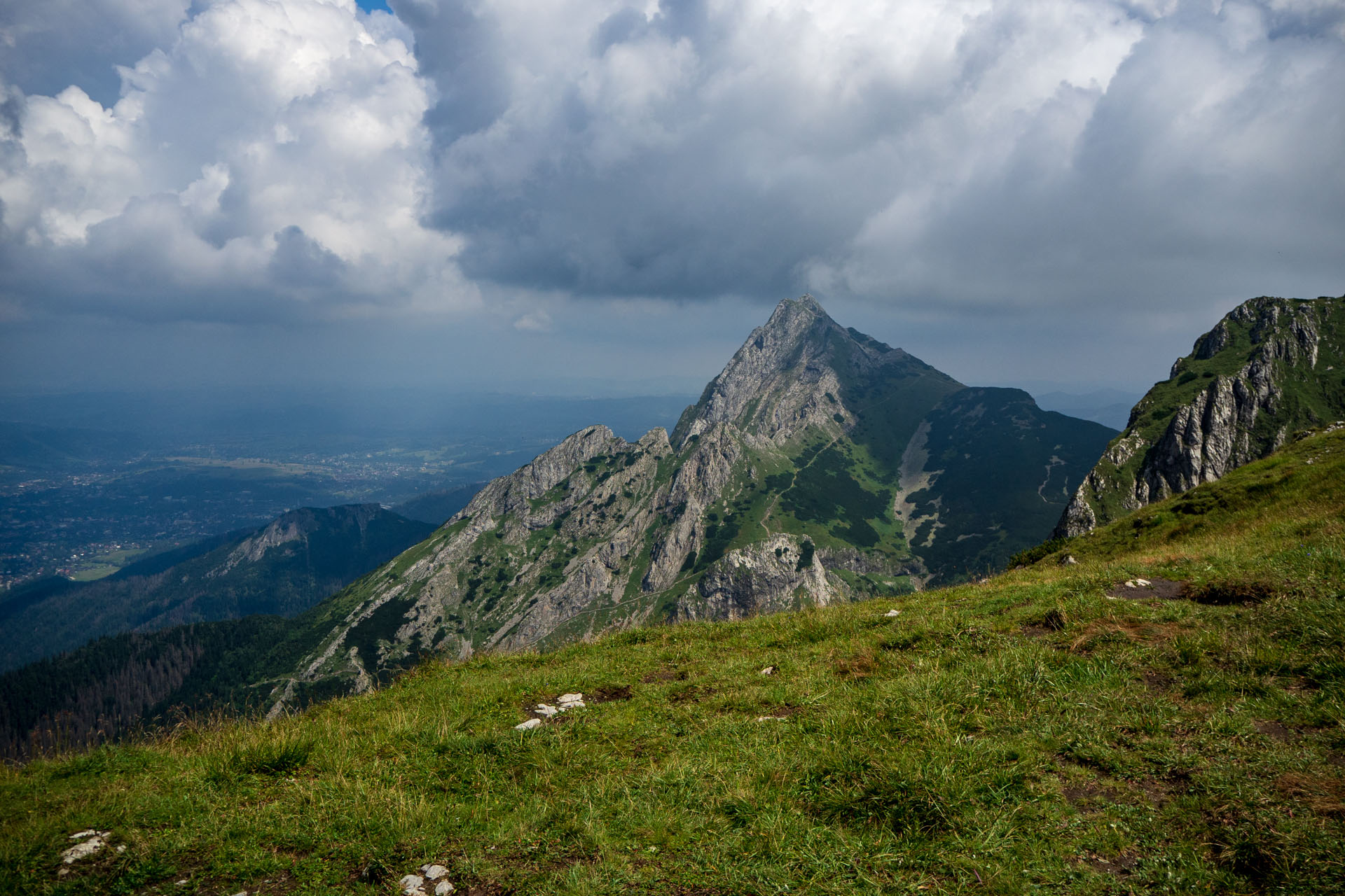 Małołączniak a Kopa Kondracka z Kiry (Západné Tatry)