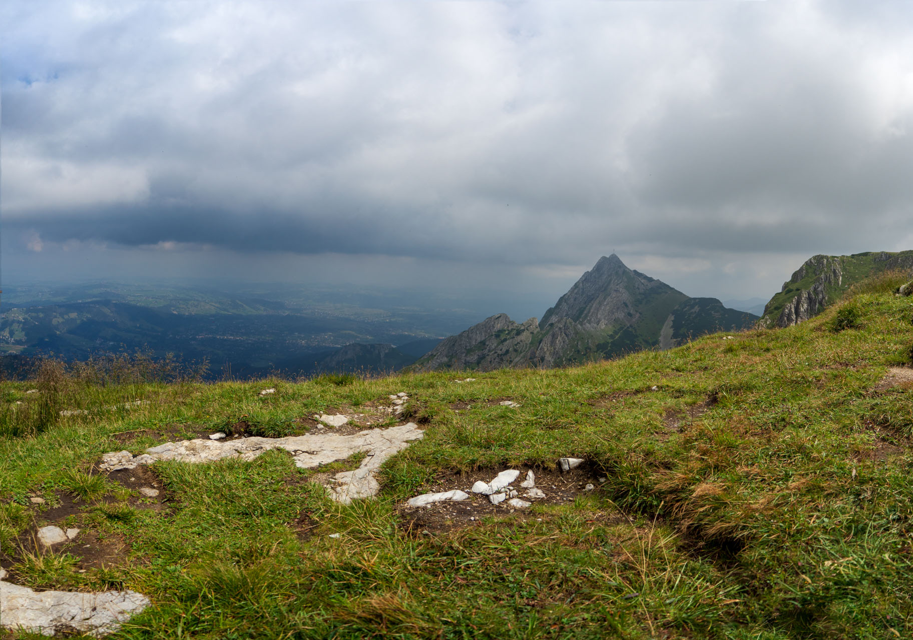 Małołączniak a Kopa Kondracka z Kiry (Západné Tatry)