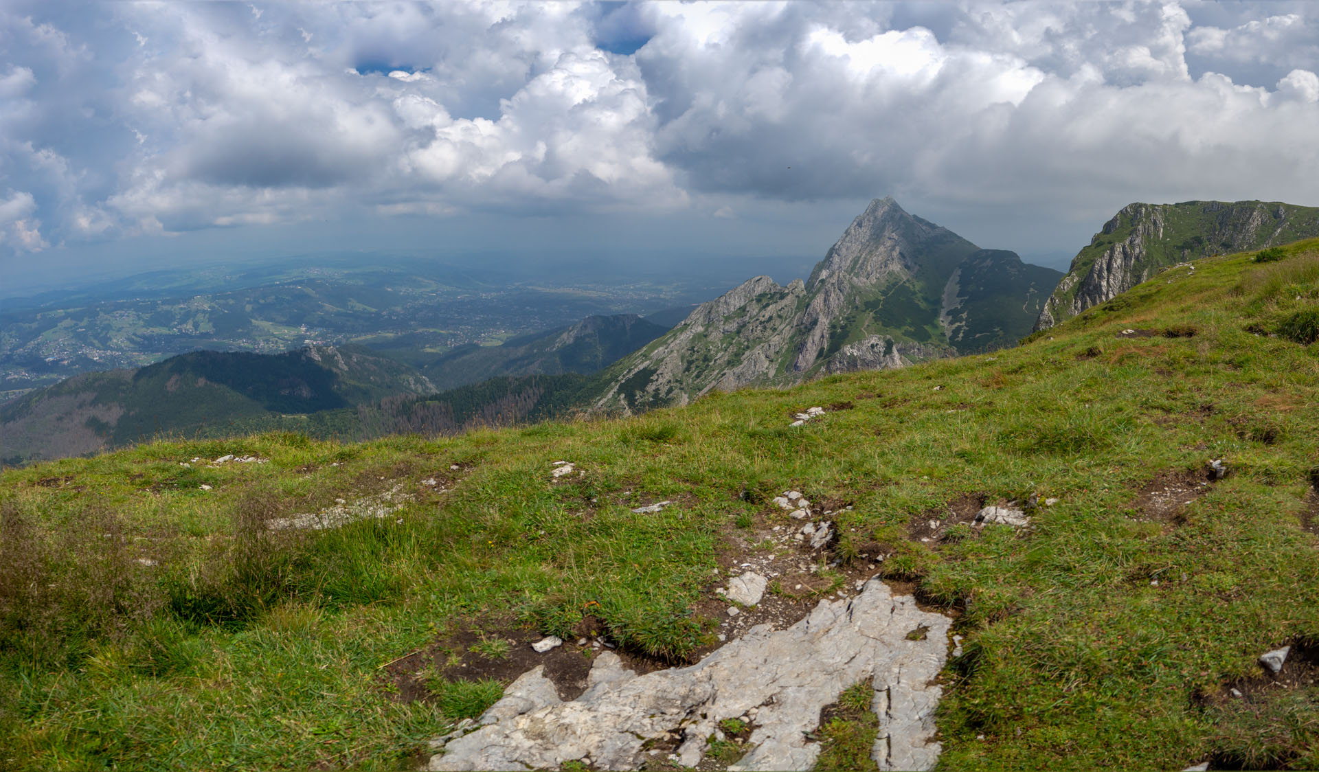 Małołączniak a Kopa Kondracka z Kiry (Západné Tatry)