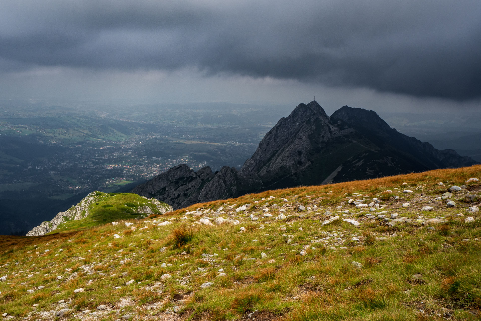 Małołączniak a Kopa Kondracka z Kiry (Západné Tatry)