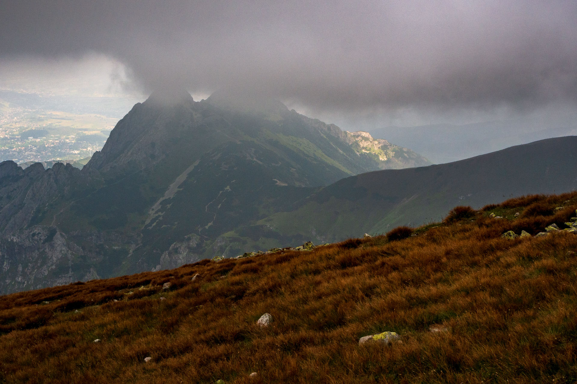 Małołączniak a Kopa Kondracka z Kiry (Západné Tatry)