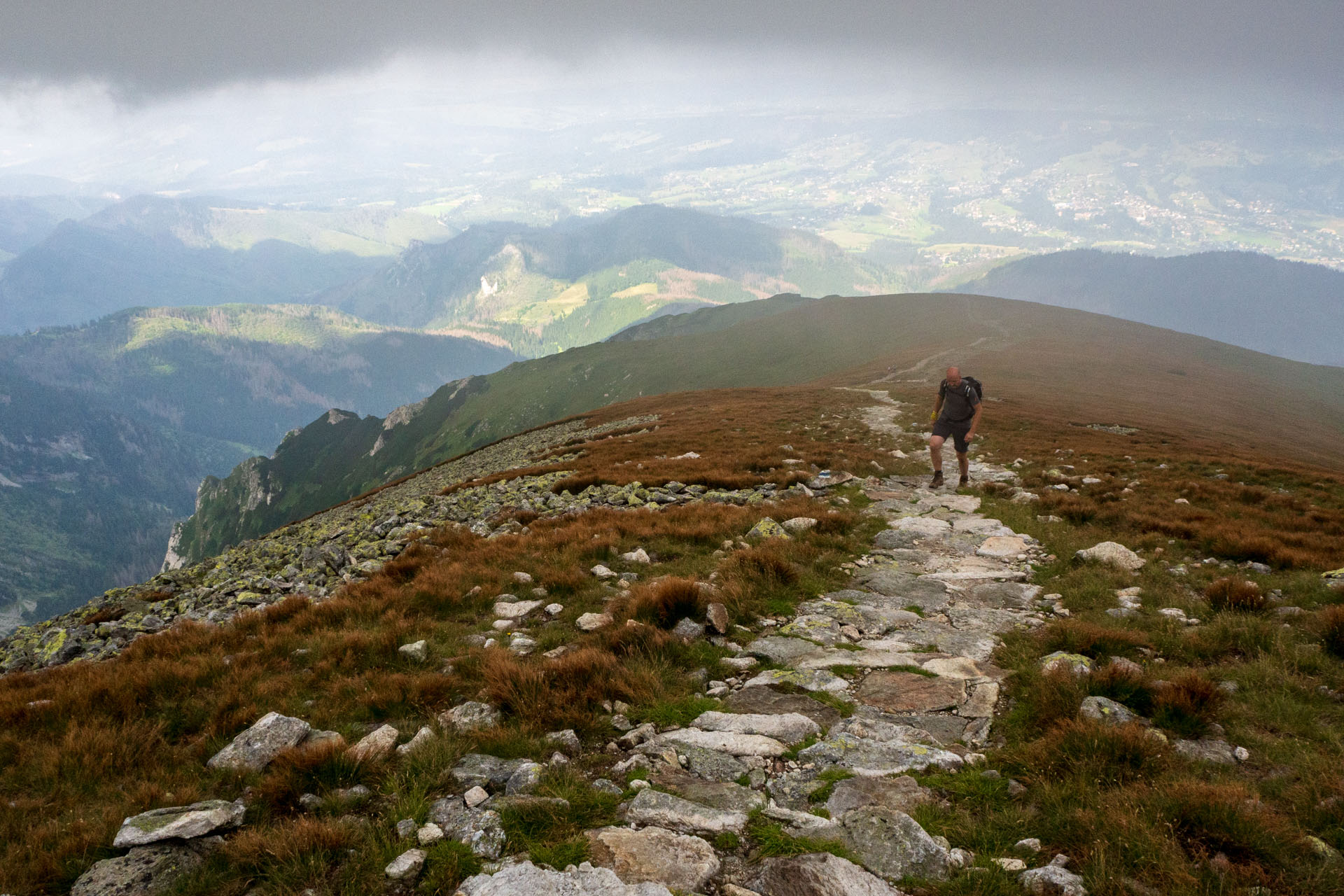 Małołączniak a Kopa Kondracka z Kiry (Západné Tatry)