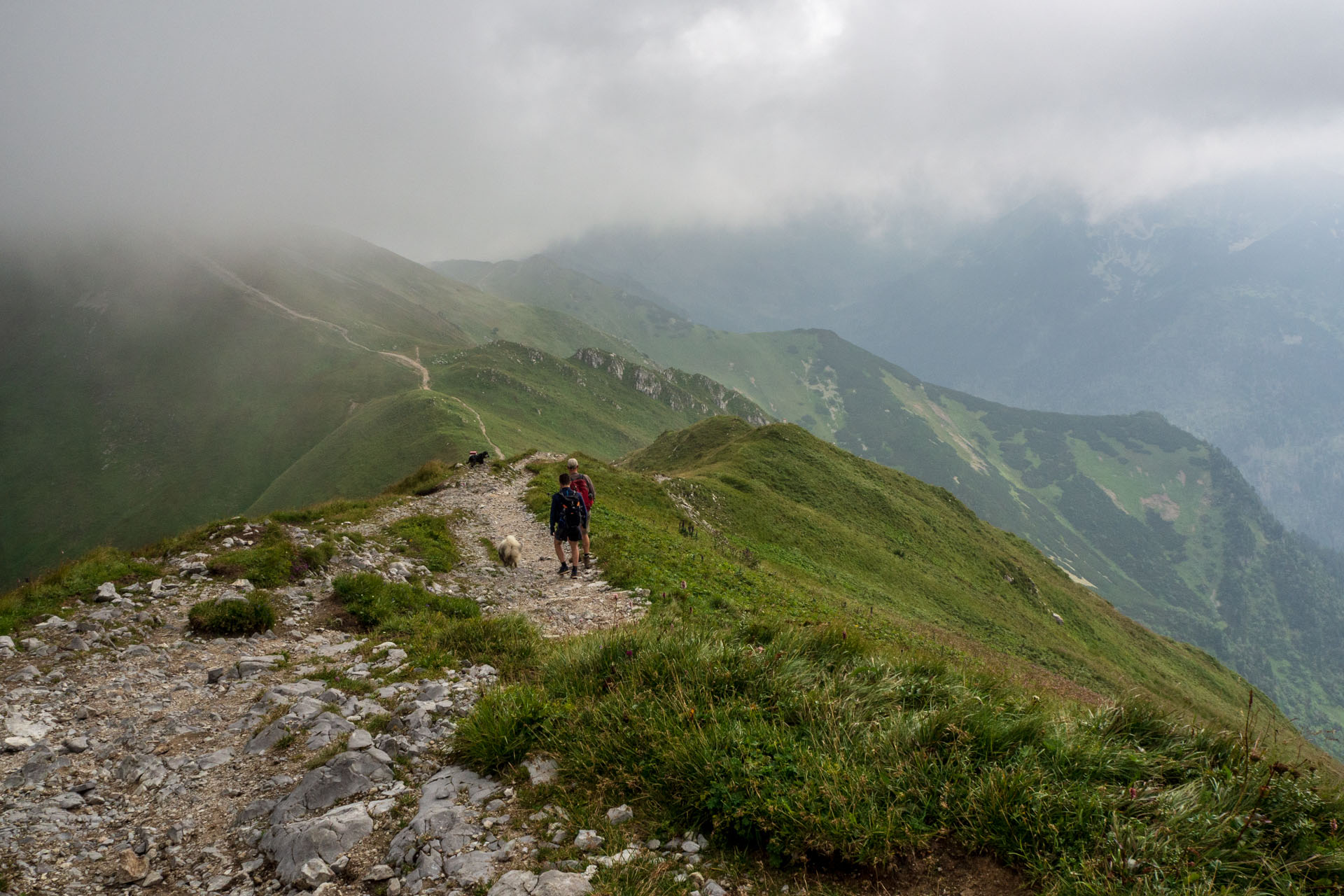 Małołączniak a Kopa Kondracka z Kiry (Západné Tatry)