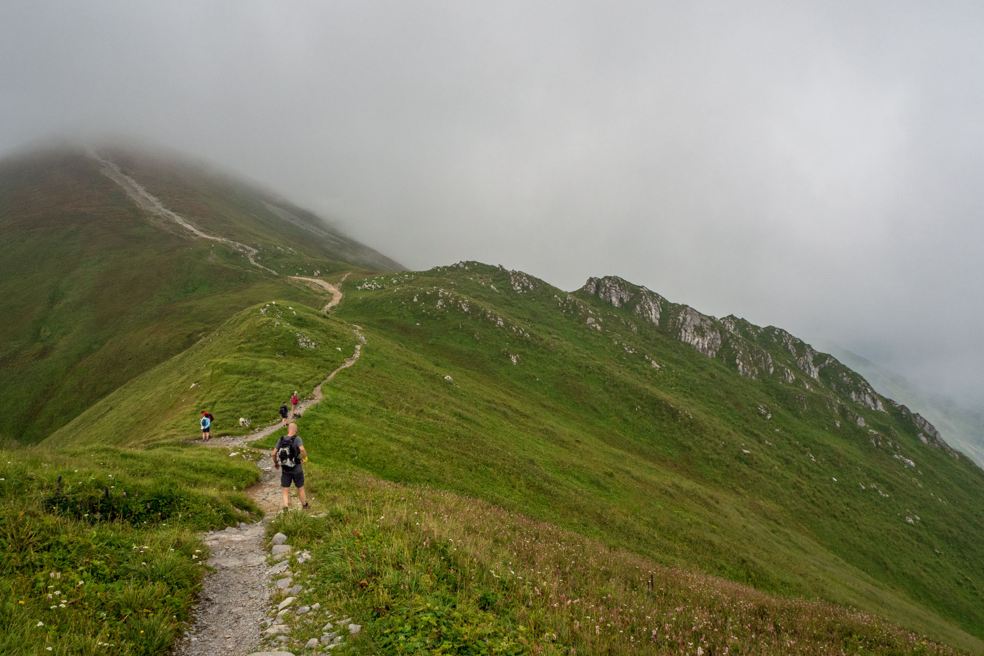 Małołączniak a Kopa Kondracka z Kiry (Západné Tatry)