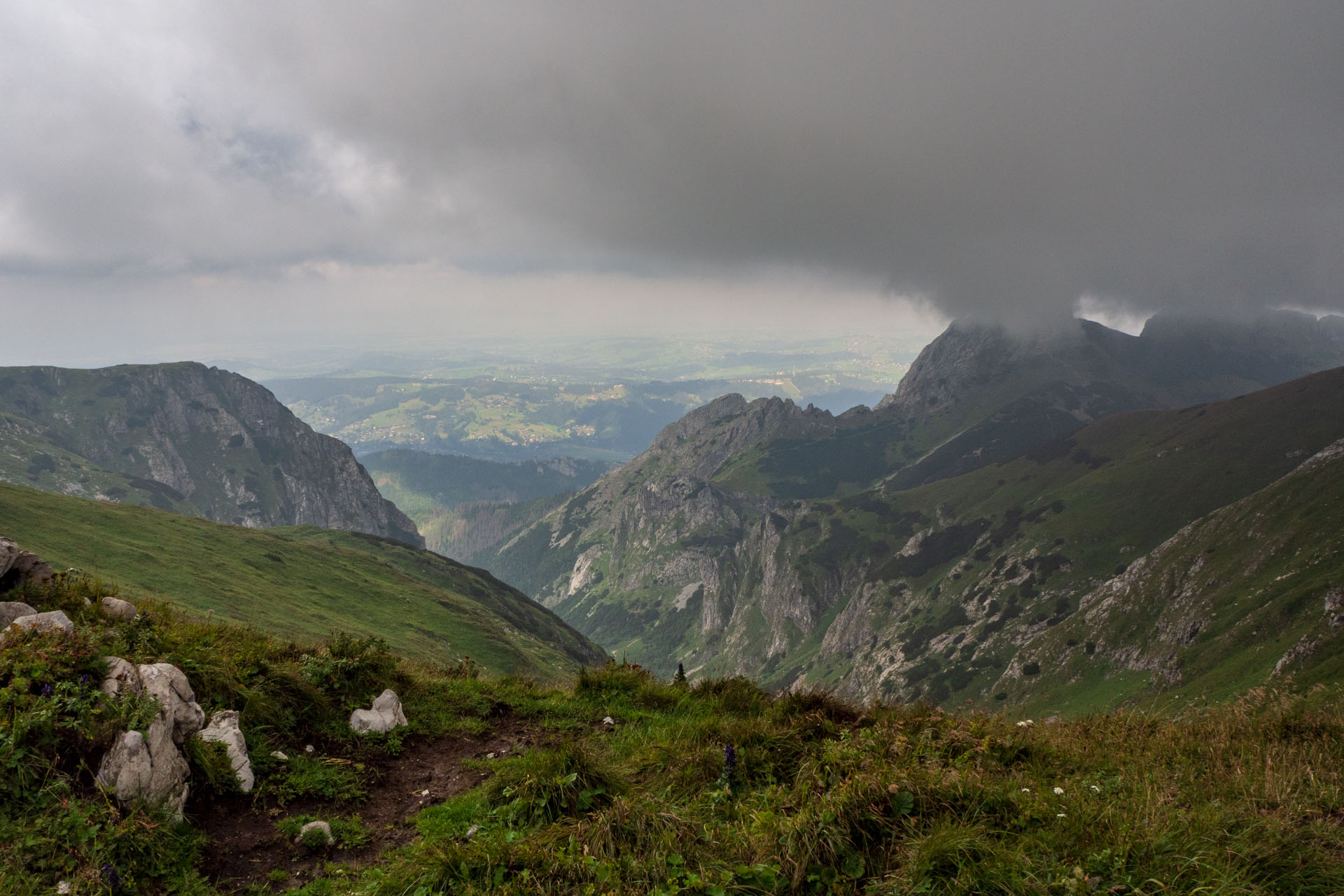 Małołączniak a Kopa Kondracka z Kiry (Západné Tatry)