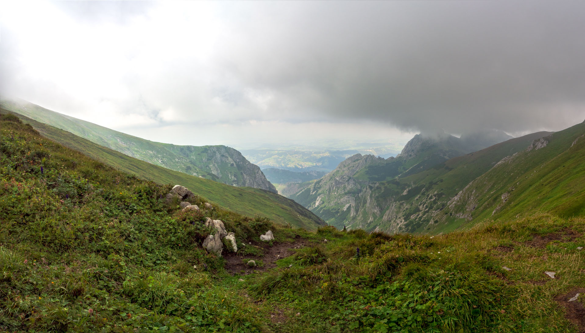 Małołączniak a Kopa Kondracka z Kiry (Západné Tatry)