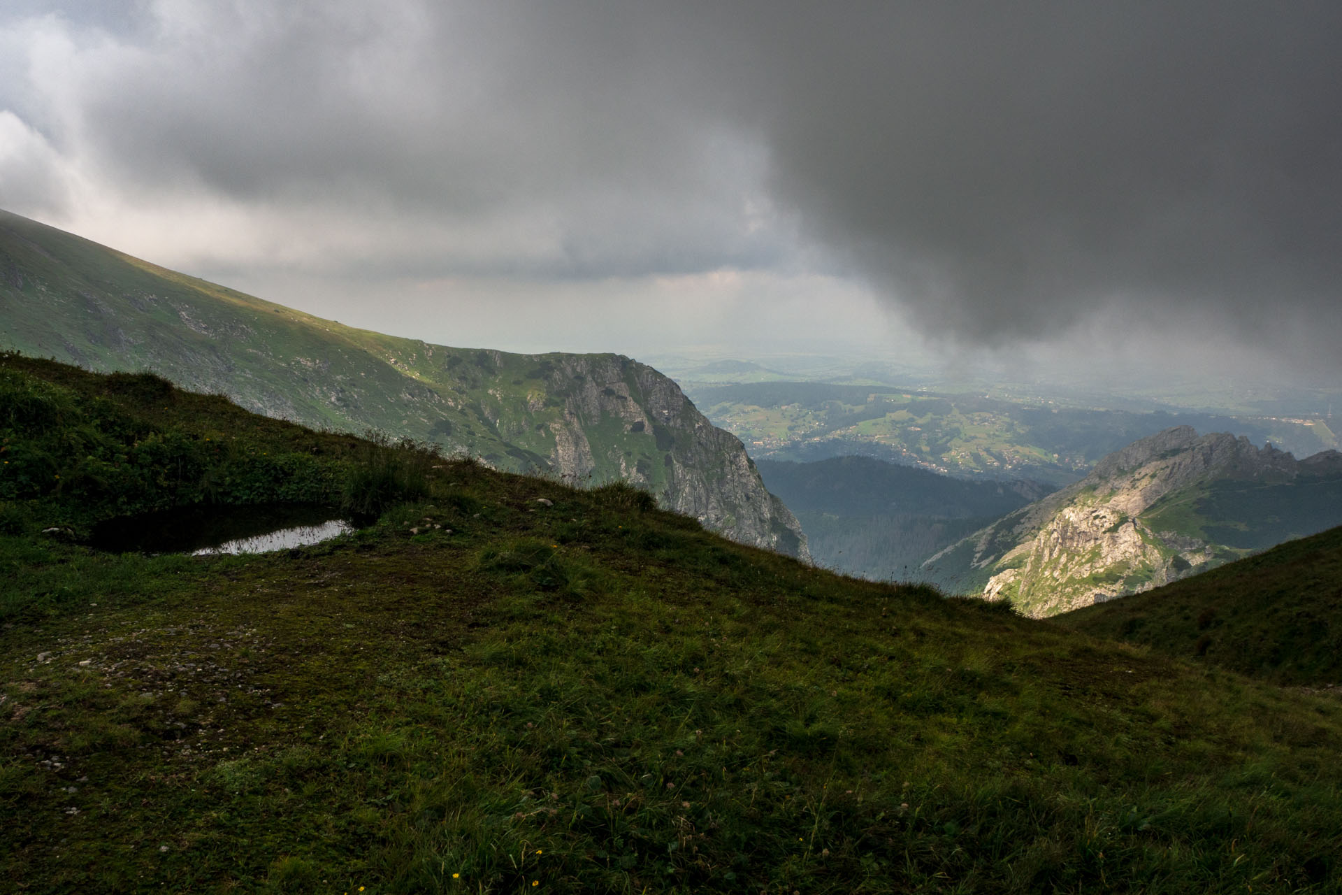 Małołączniak a Kopa Kondracka z Kiry (Západné Tatry)