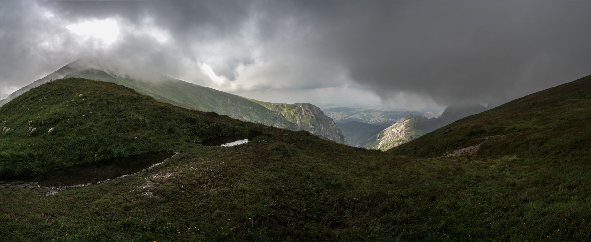 Małołączniak a Kopa Kondracka z Kiry (Západné Tatry)