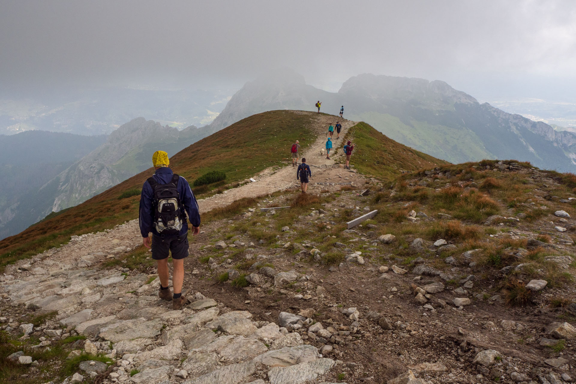 Małołączniak a Kopa Kondracka z Kiry (Západné Tatry)