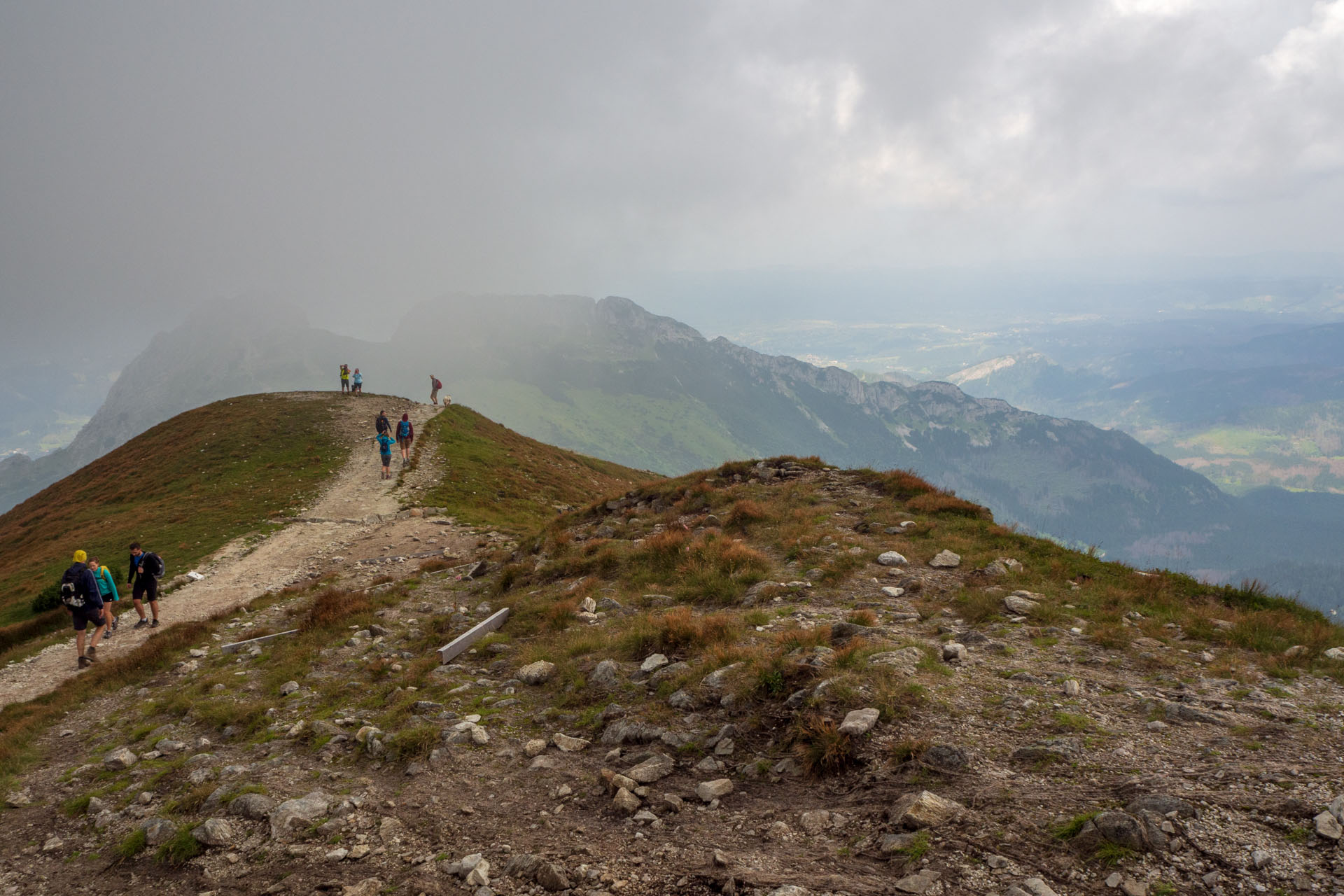 Małołączniak a Kopa Kondracka z Kiry (Západné Tatry)