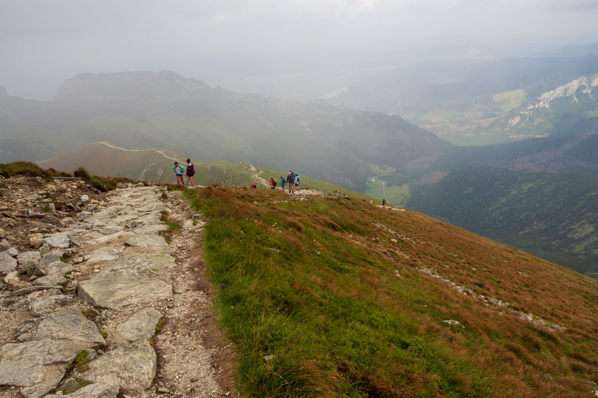 Małołączniak a Kopa Kondracka z Kiry (Západné Tatry)