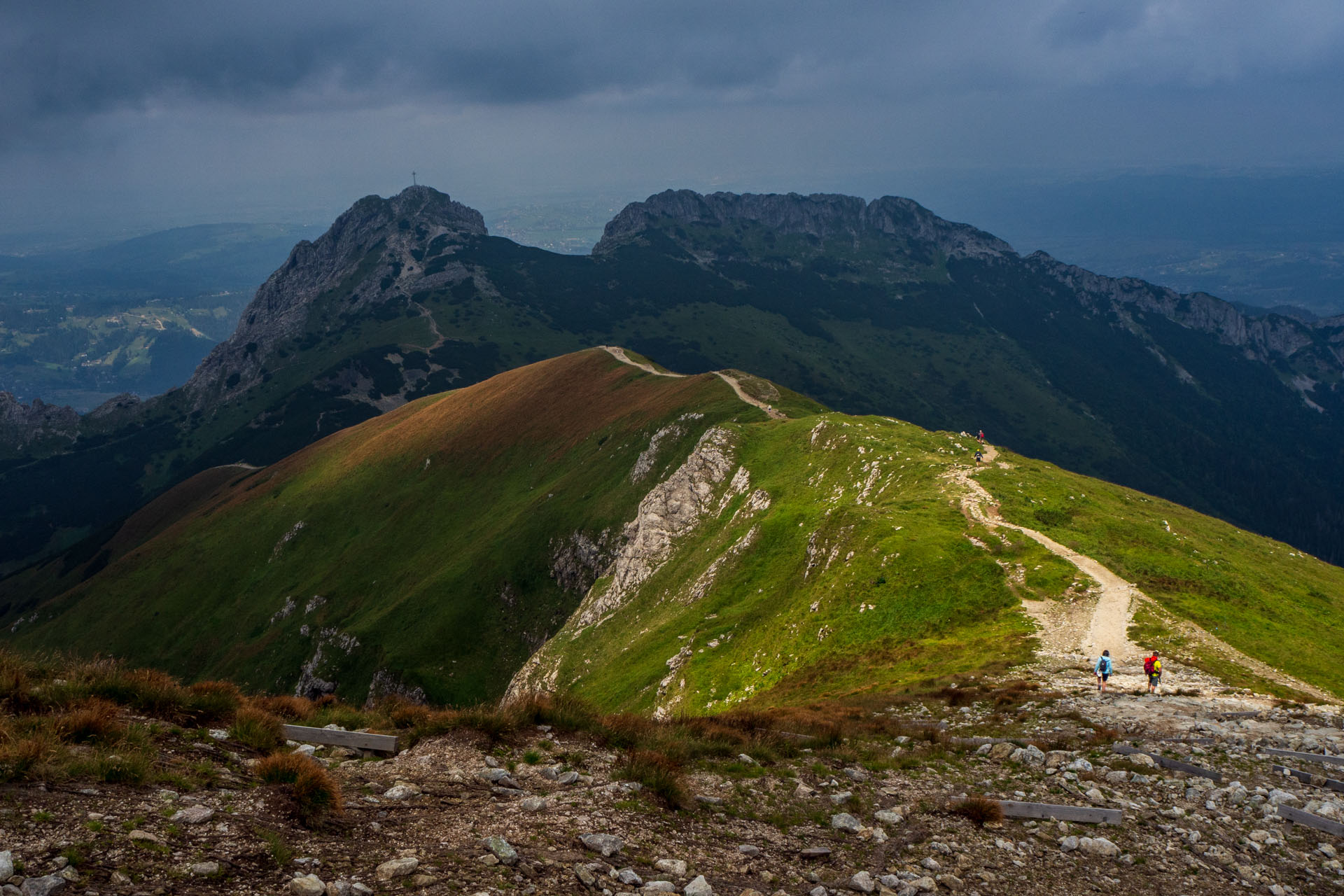 Małołączniak a Kopa Kondracka z Kiry (Západné Tatry)