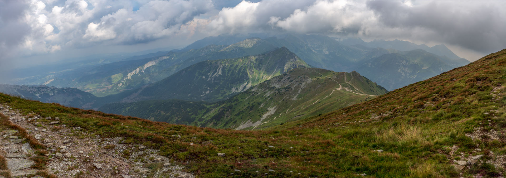 Małołączniak a Kopa Kondracka z Kiry (Západné Tatry)