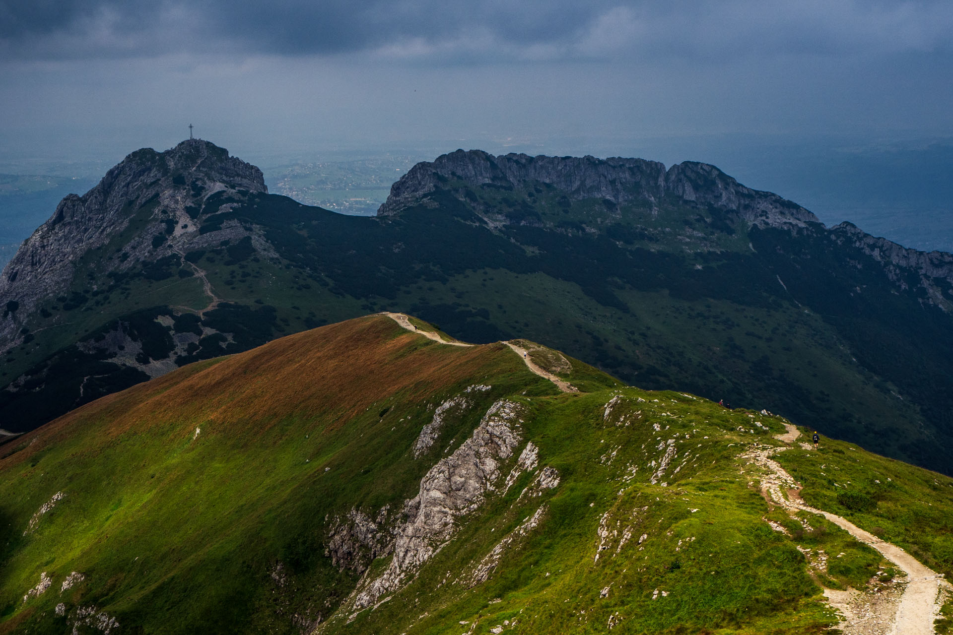 Małołączniak a Kopa Kondracka z Kiry (Západné Tatry)