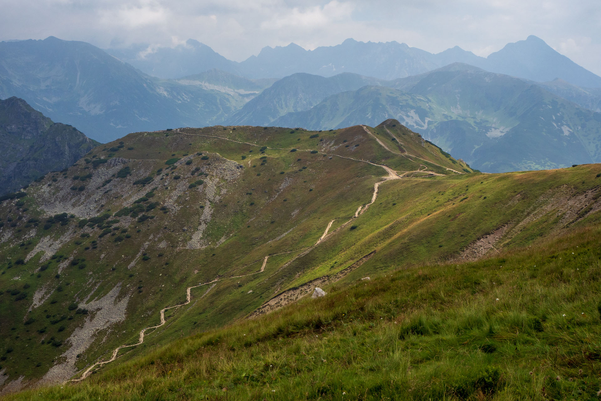 Małołączniak a Kopa Kondracka z Kiry (Západné Tatry)