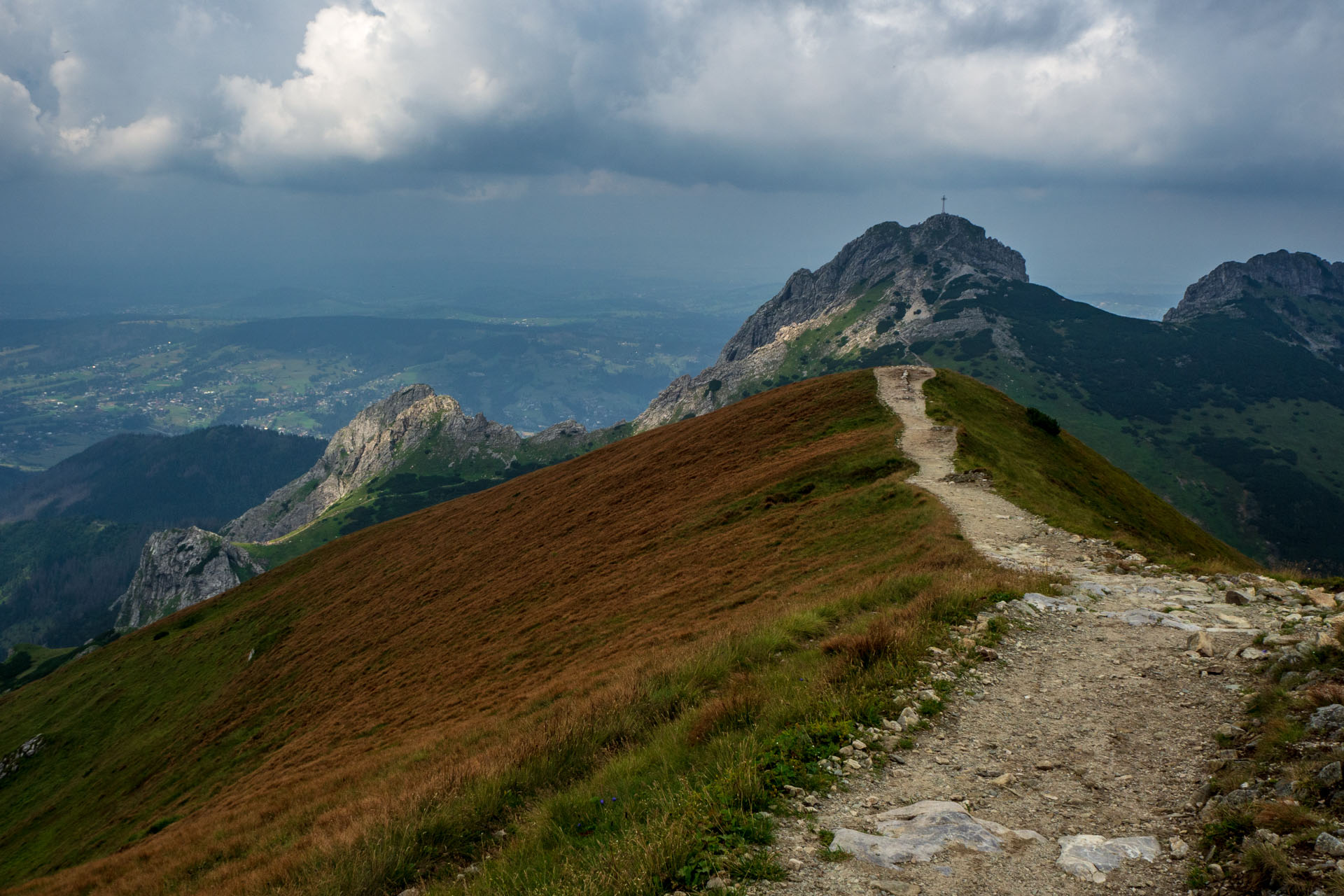 Małołączniak a Kopa Kondracka z Kiry (Západné Tatry)