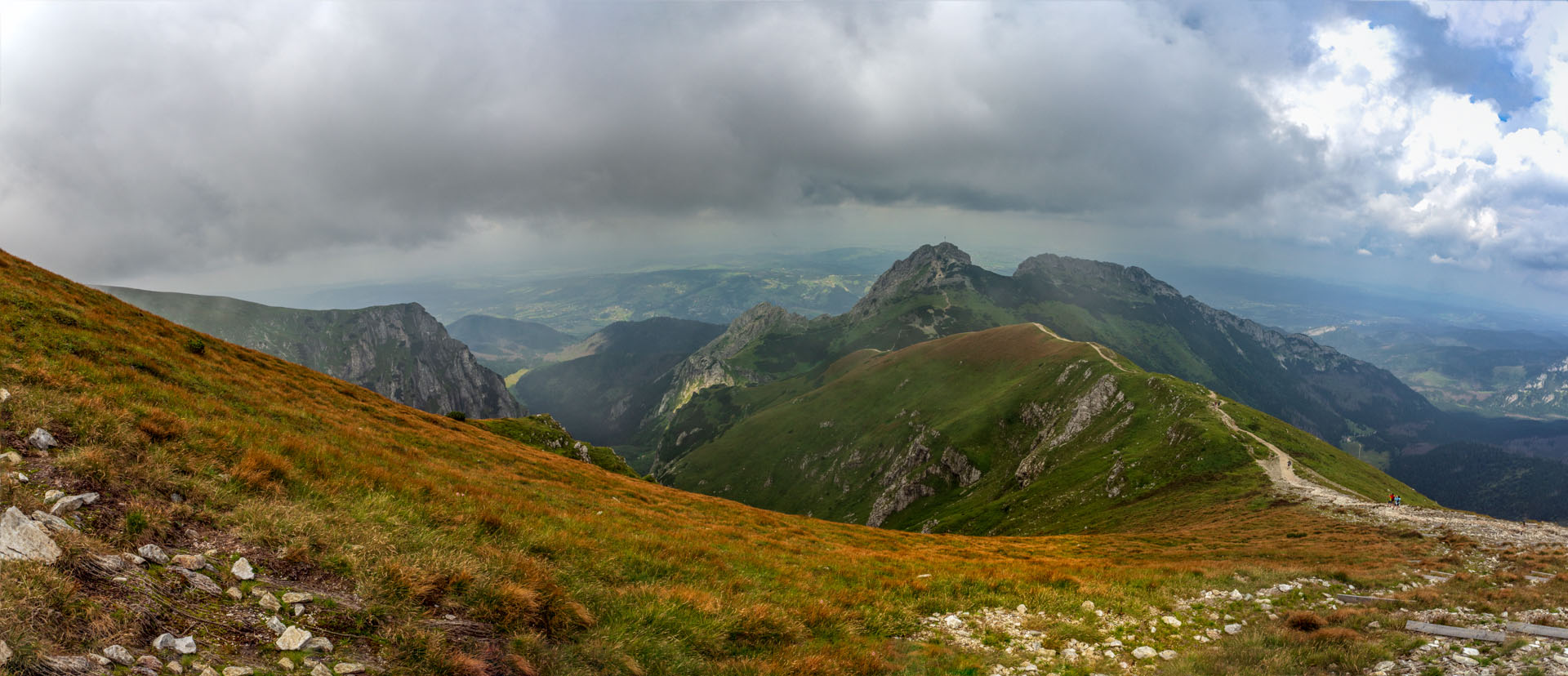 Małołączniak a Kopa Kondracka z Kiry (Západné Tatry)