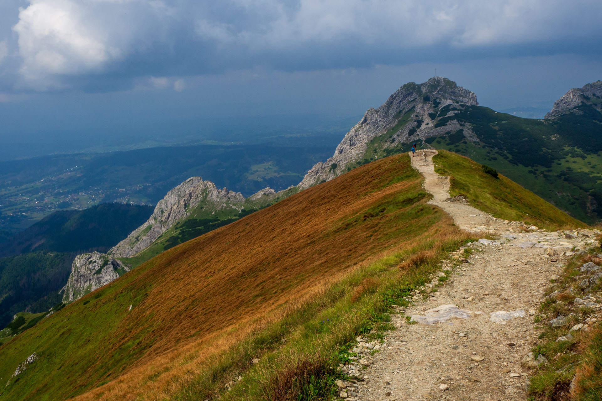 Małołączniak a Kopa Kondracka z Kiry (Západné Tatry)