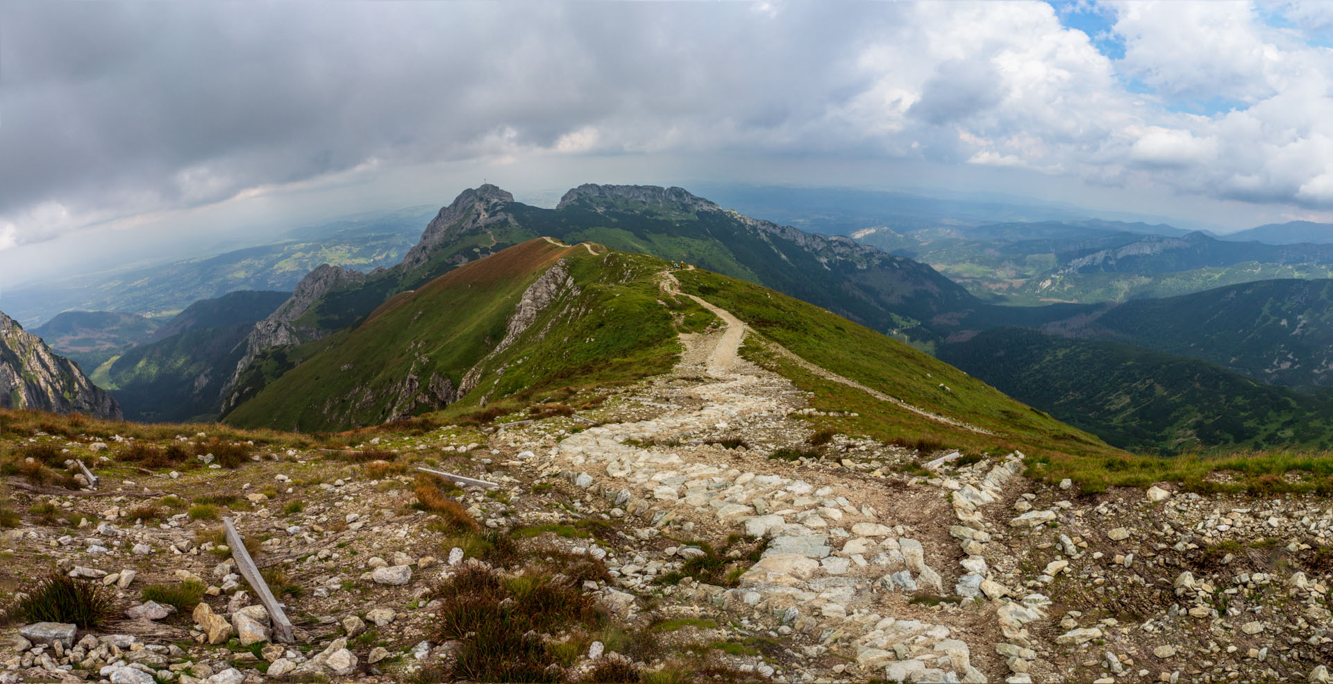 Małołączniak a Kopa Kondracka z Kiry (Západné Tatry)