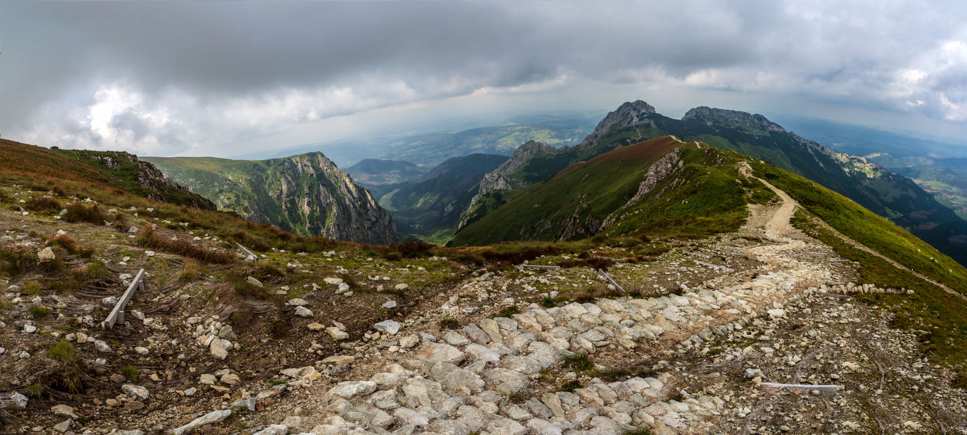 Małołączniak a Kopa Kondracka z Kiry (Západné Tatry)