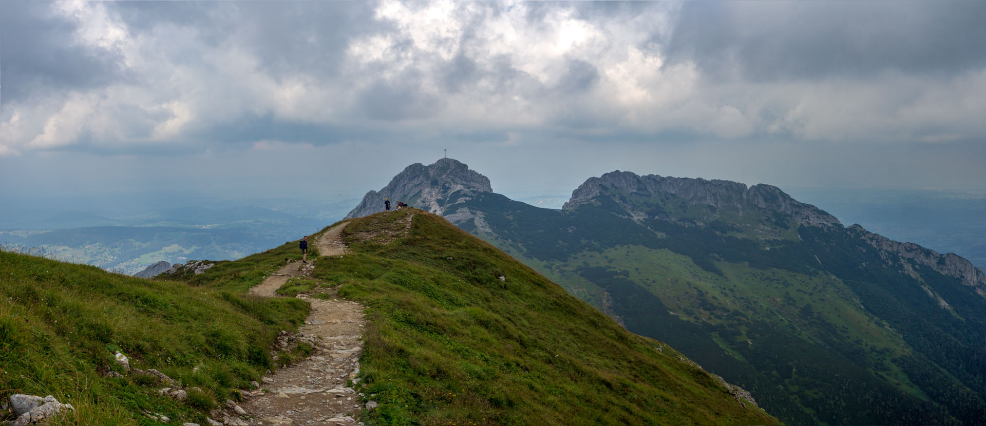 Małołączniak a Kopa Kondracka z Kiry (Západné Tatry)