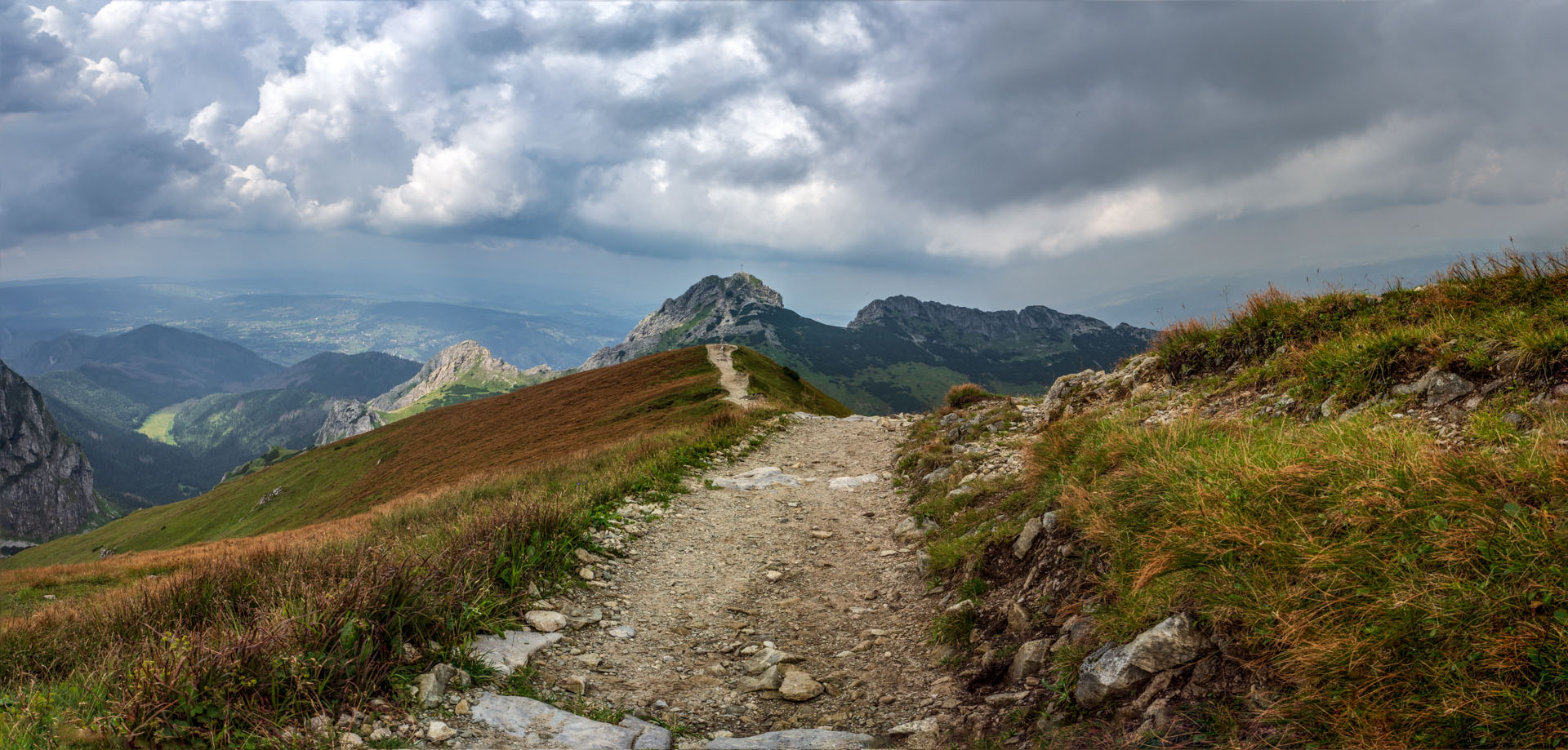 Małołączniak a Kopa Kondracka z Kiry (Západné Tatry)