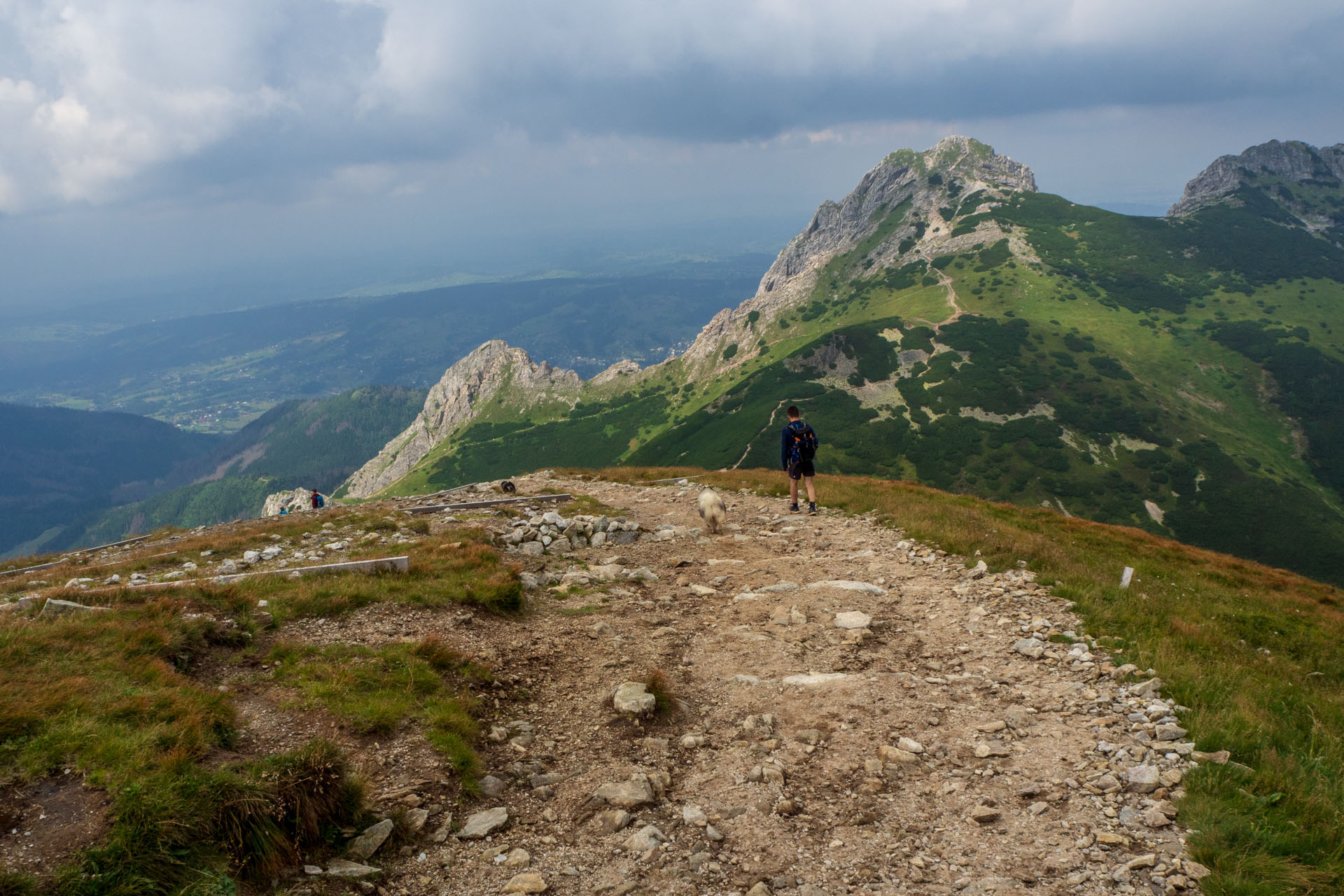 Małołączniak a Kopa Kondracka z Kiry (Západné Tatry)