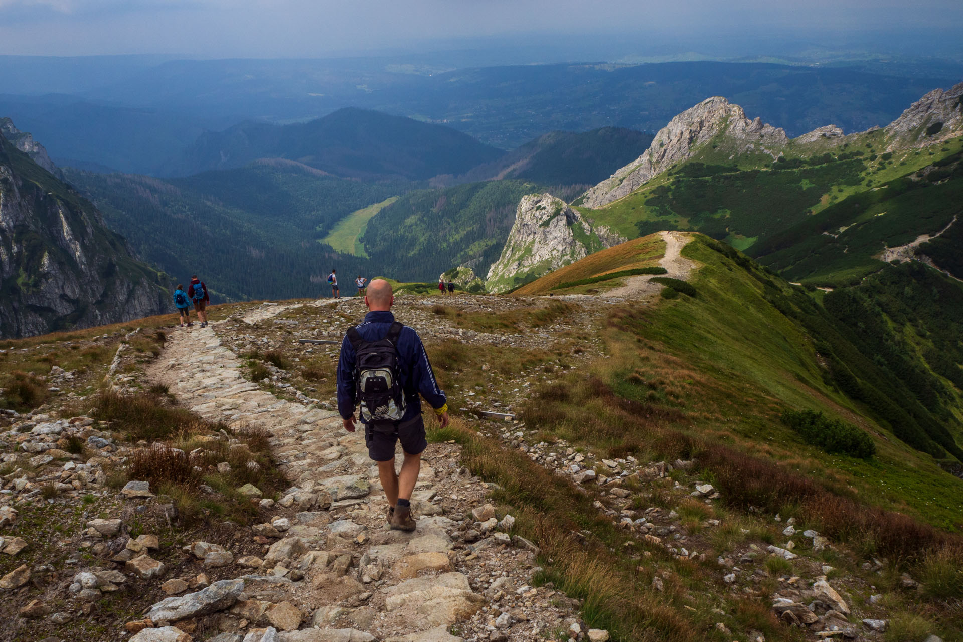 Małołączniak a Kopa Kondracka z Kiry (Západné Tatry)