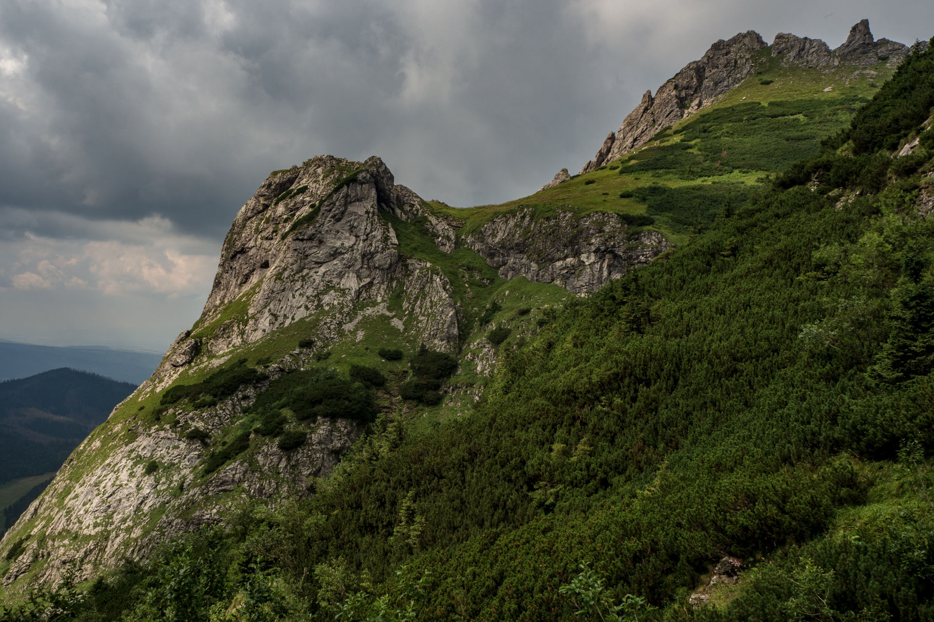 Małołączniak a Kopa Kondracka z Kiry (Západné Tatry)