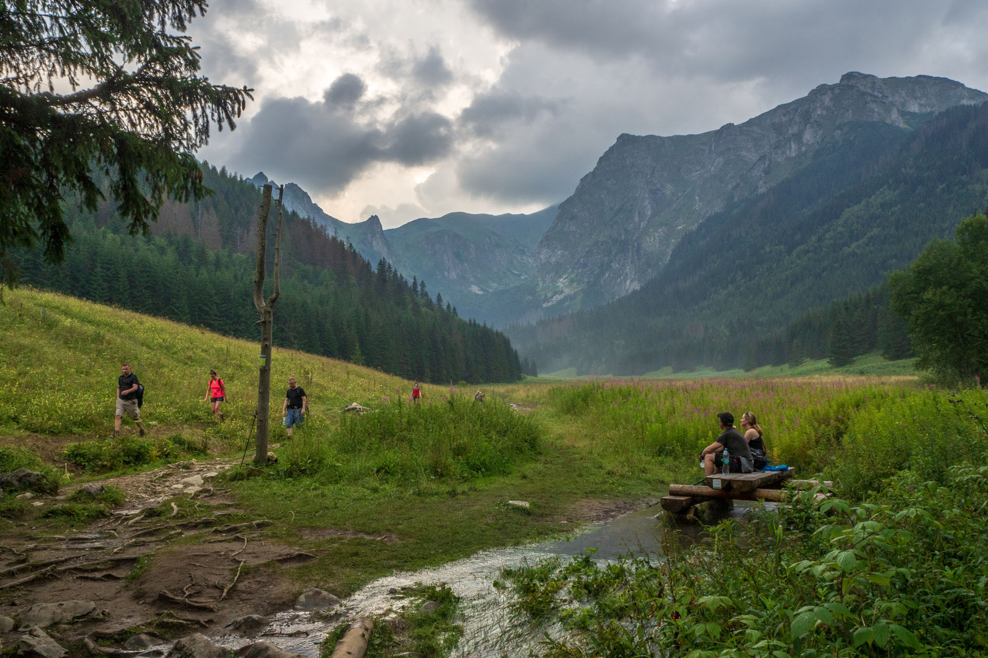 Małołączniak a Kopa Kondracka z Kiry (Západné Tatry)