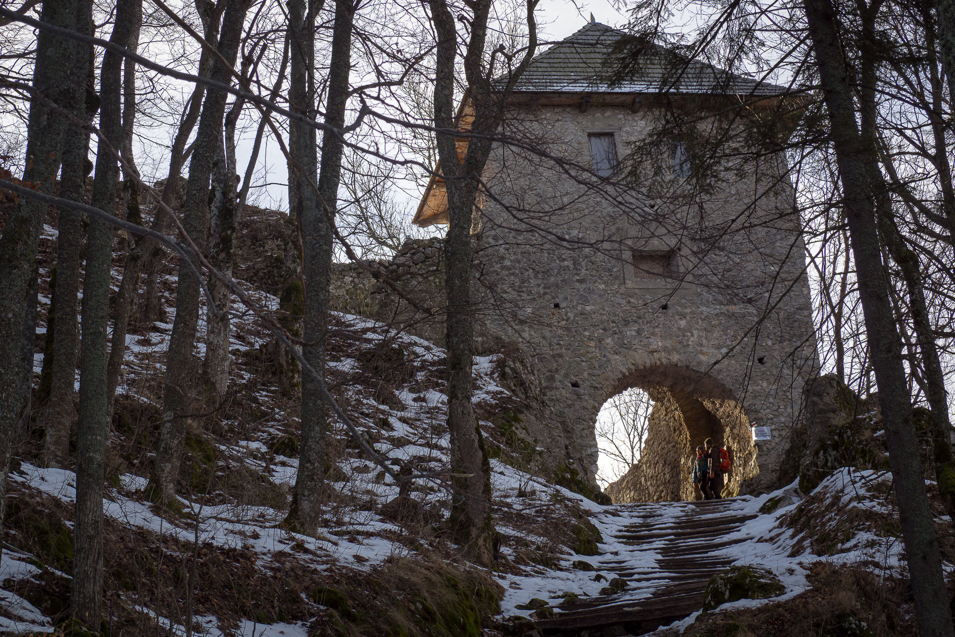 Hrad Muráň z Muráňa (Muránska planina)