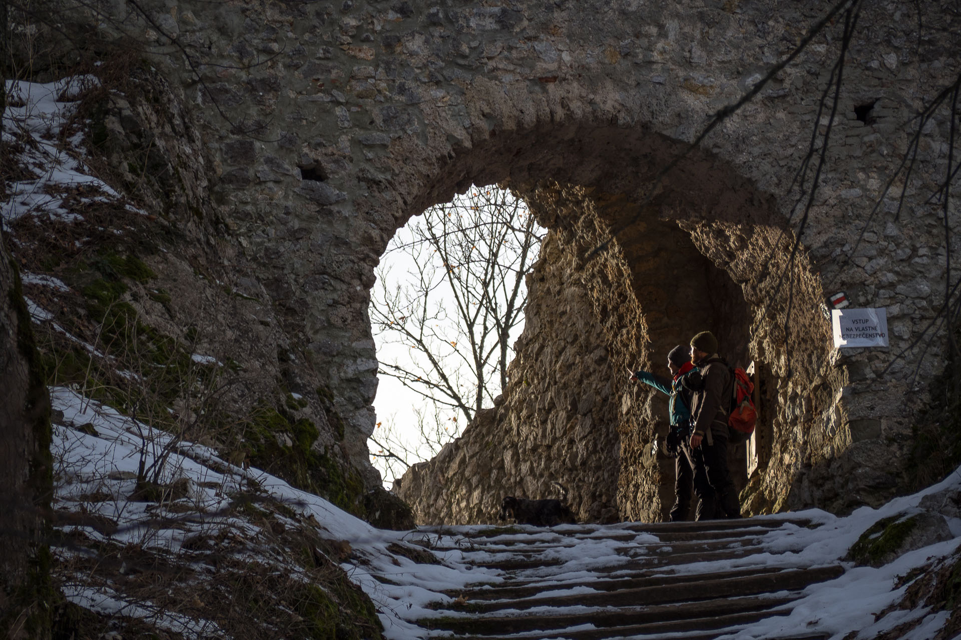 Hrad Muráň z Muráňa (Muránska planina)