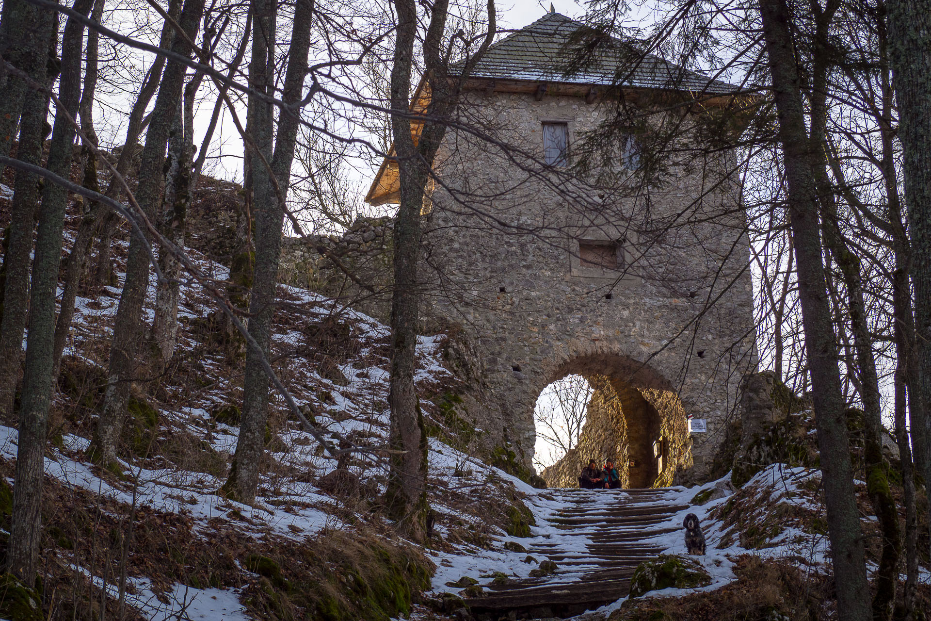 Hrad Muráň z Muráňa (Muránska planina)