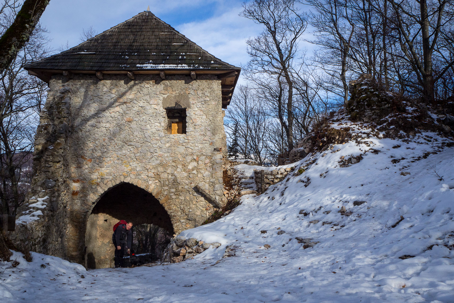 Hrad Muráň z Muráňa (Muránska planina)