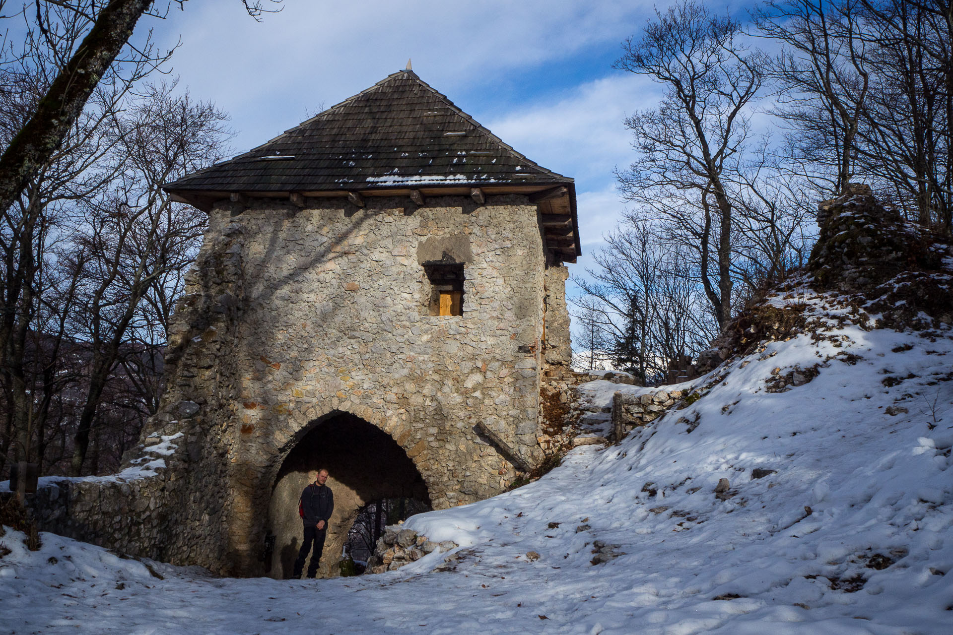 Hrad Muráň z Muráňa (Muránska planina)