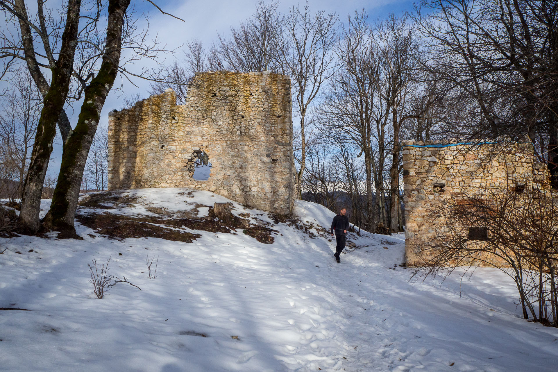 Hrad Muráň z Muráňa (Muránska planina)