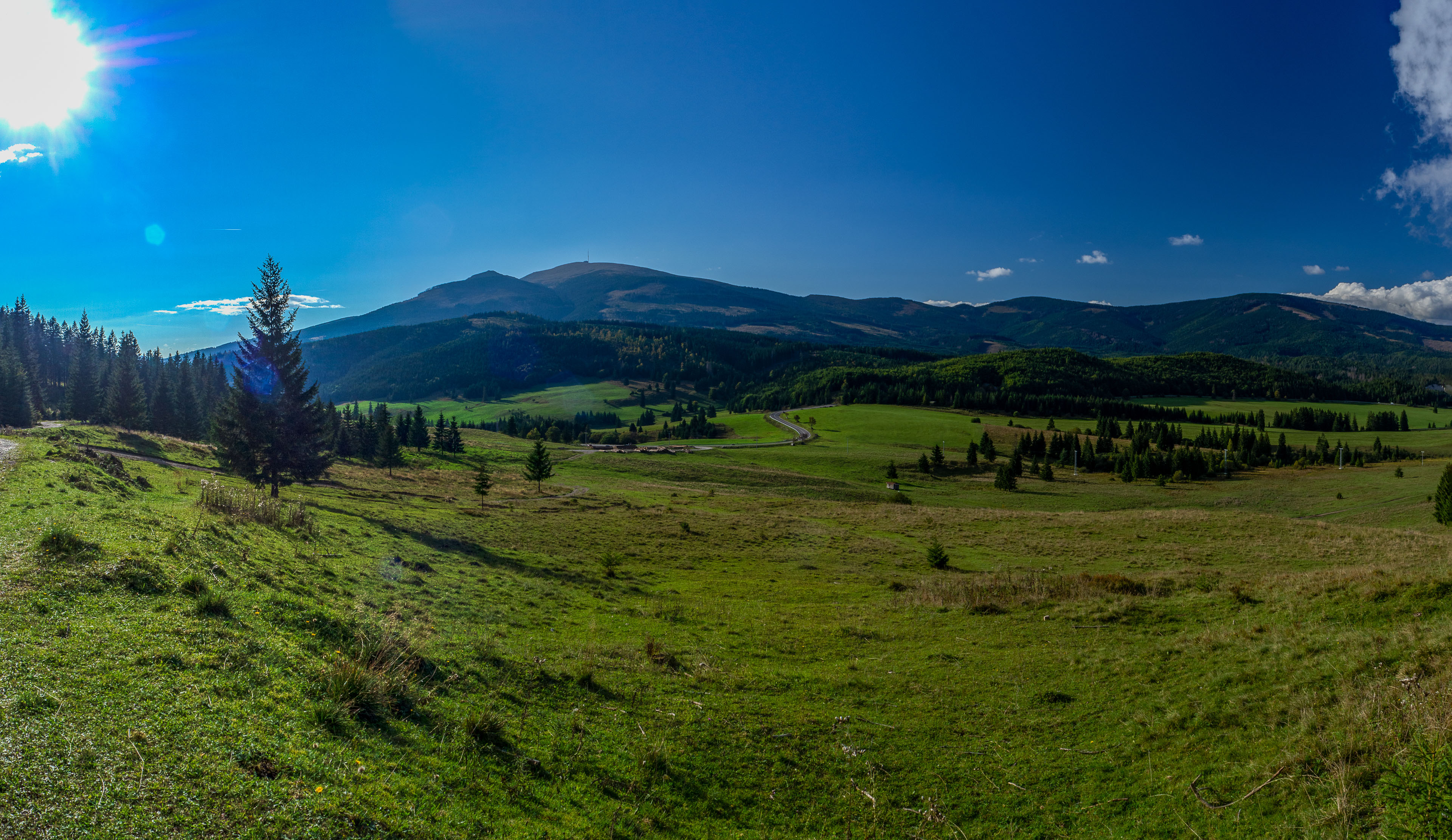 Ondrejisko (Borovniak) zo sedla Besník s nocľahom (Slovenský raj)