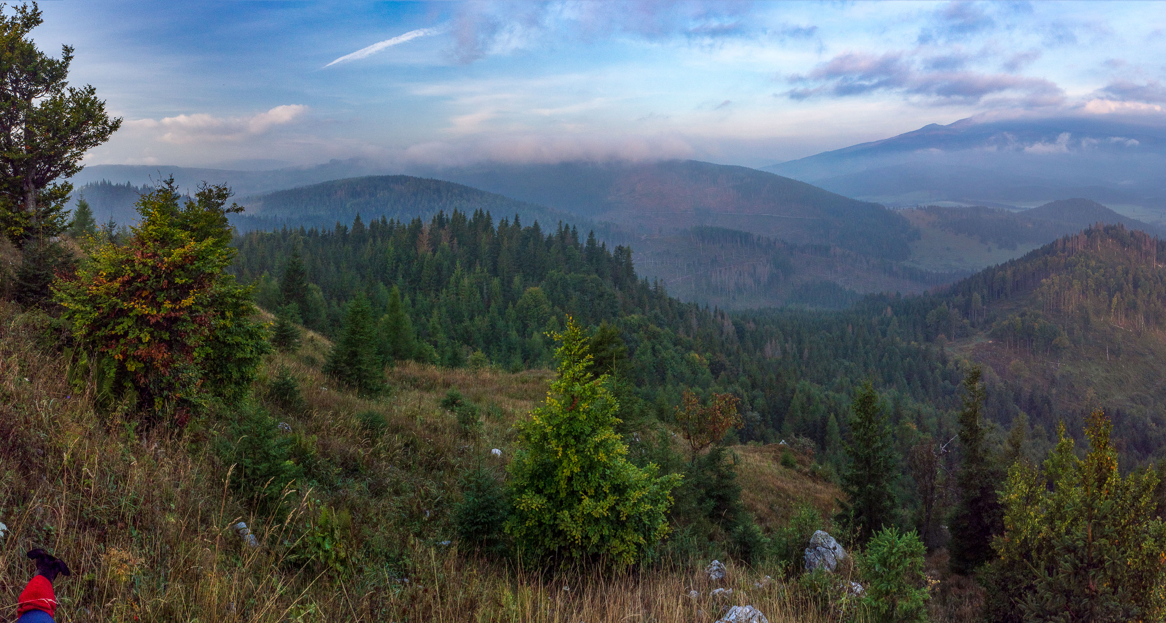 Ondrejisko (Borovniak) zo sedla Besník s nocľahom (Slovenský raj)