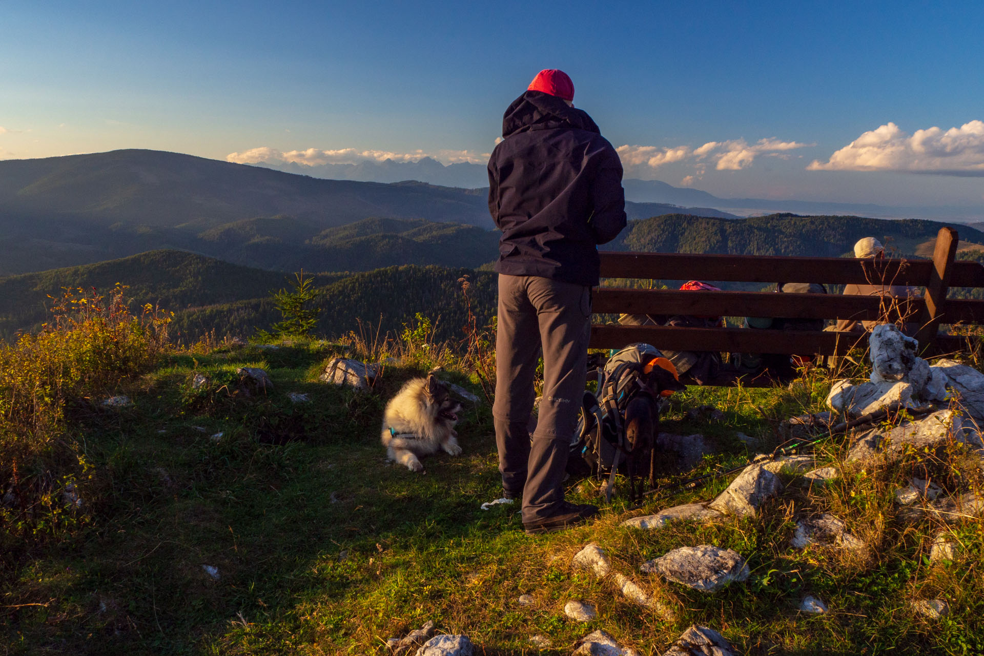 Ondrejisko (Borovniak) zo sedla Besník s nocľahom (Slovenský raj)