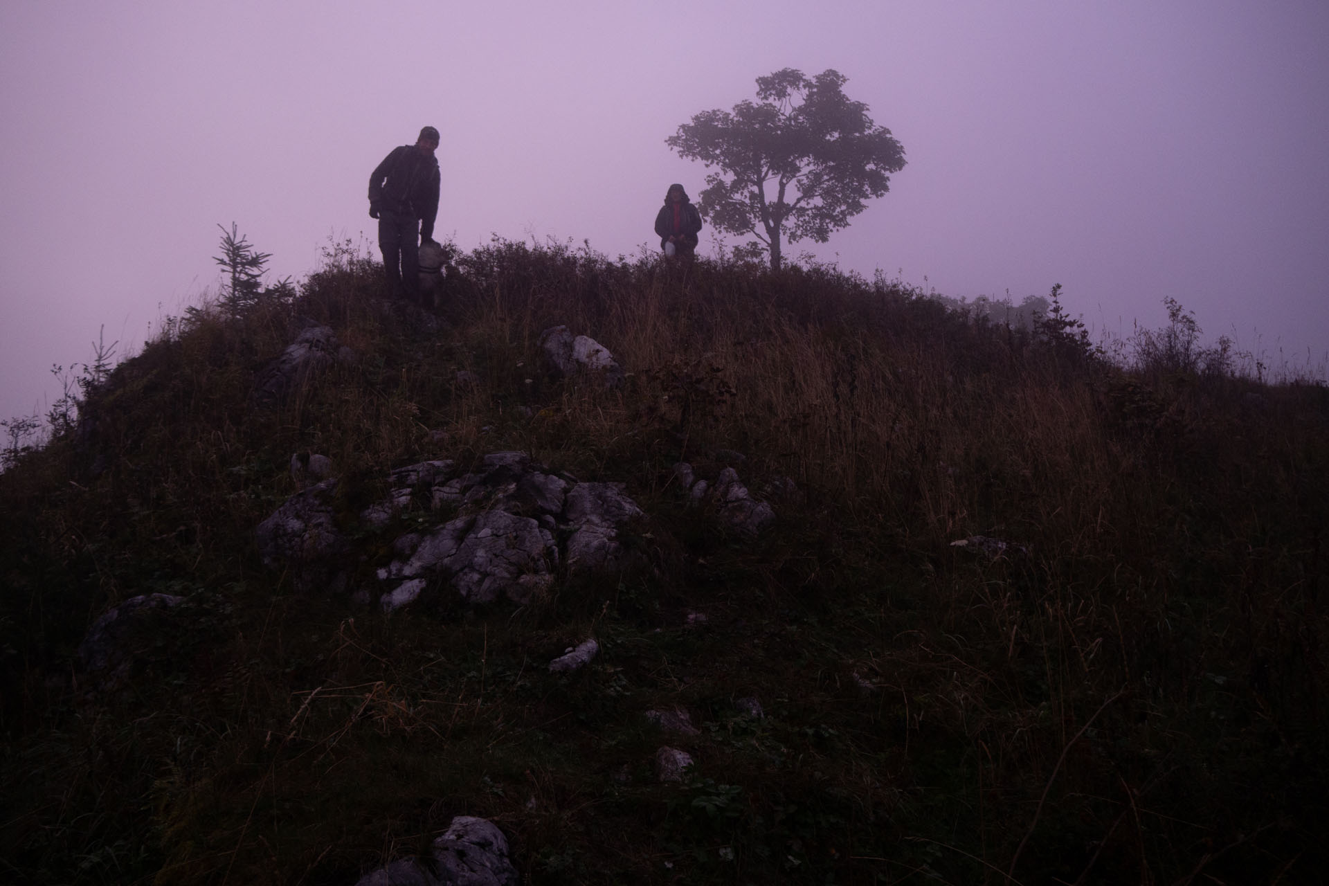 Ondrejisko (Borovniak) zo sedla Besník s nocľahom (Slovenský raj)