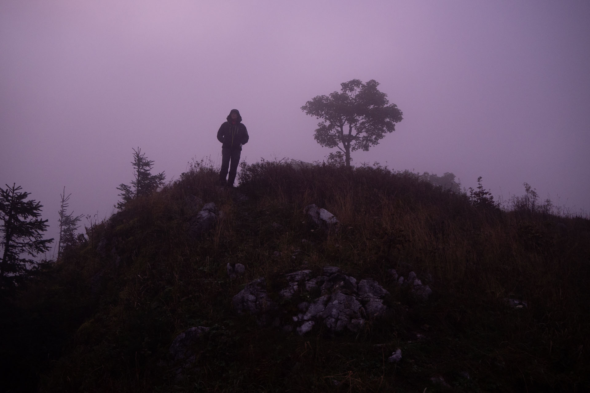 Ondrejisko (Borovniak) zo sedla Besník s nocľahom (Slovenský raj)