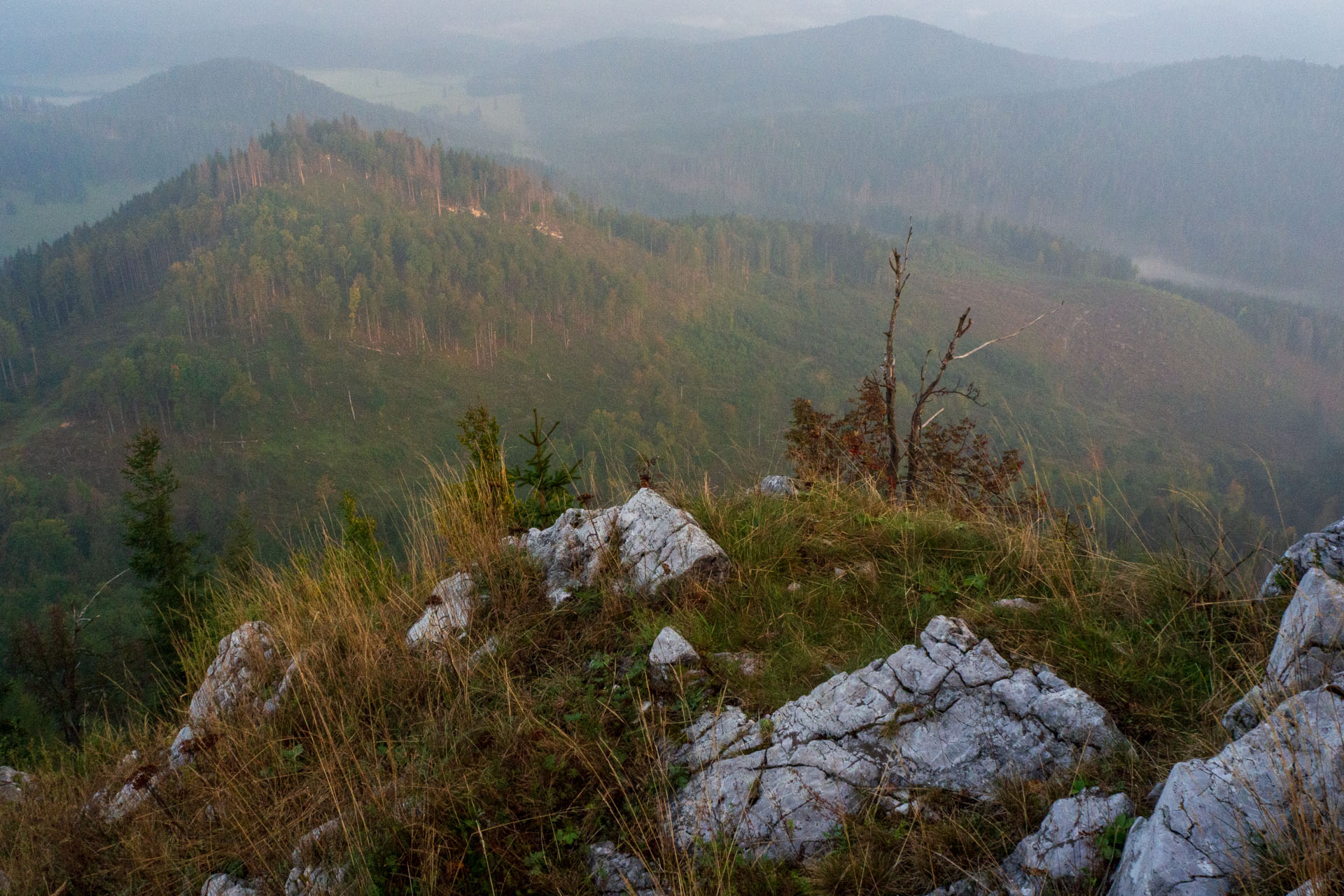 Ondrejisko (Borovniak) zo sedla Besník s nocľahom (Slovenský raj)