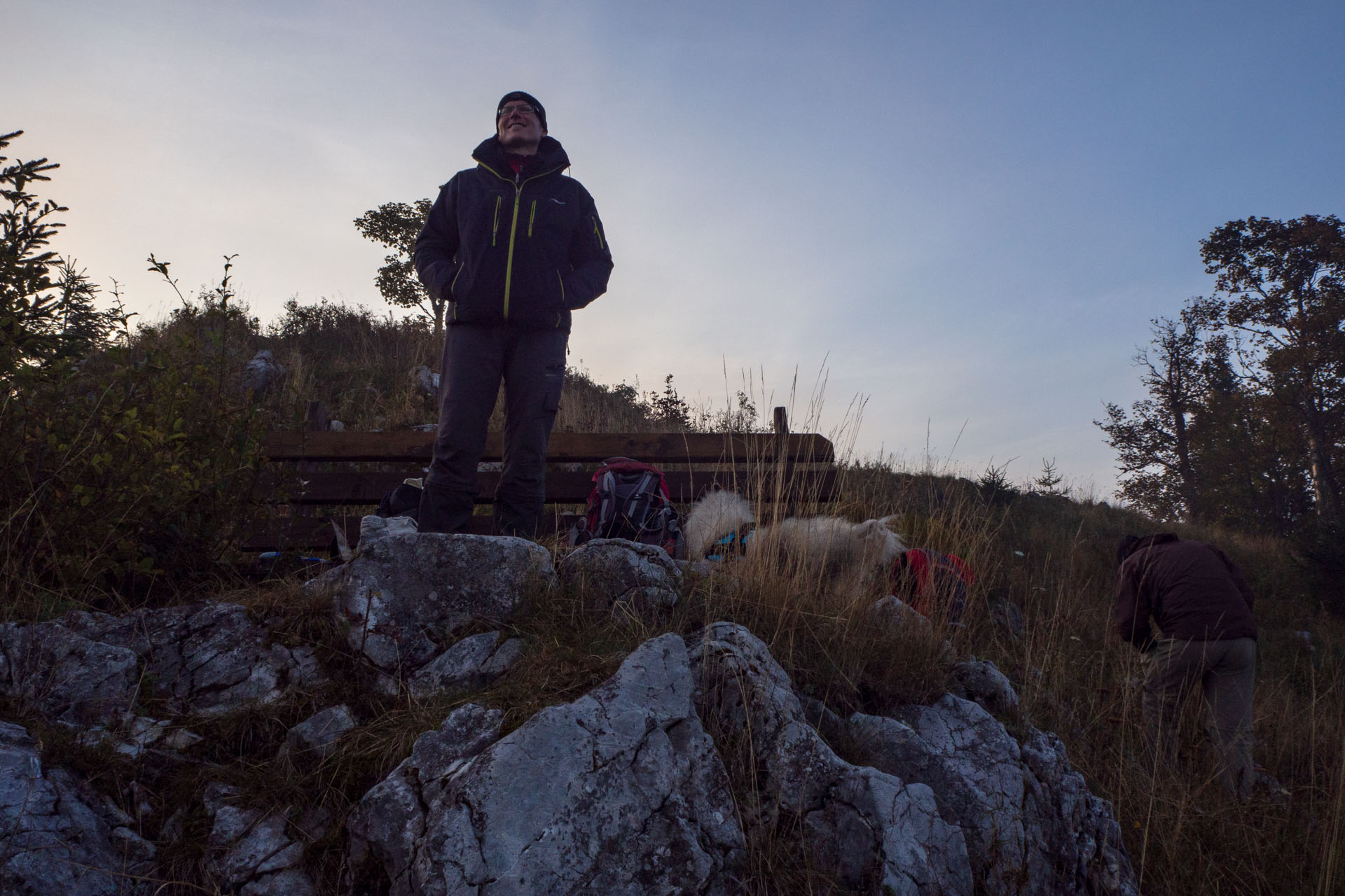 Ondrejisko (Borovniak) zo sedla Besník s nocľahom (Slovenský raj)