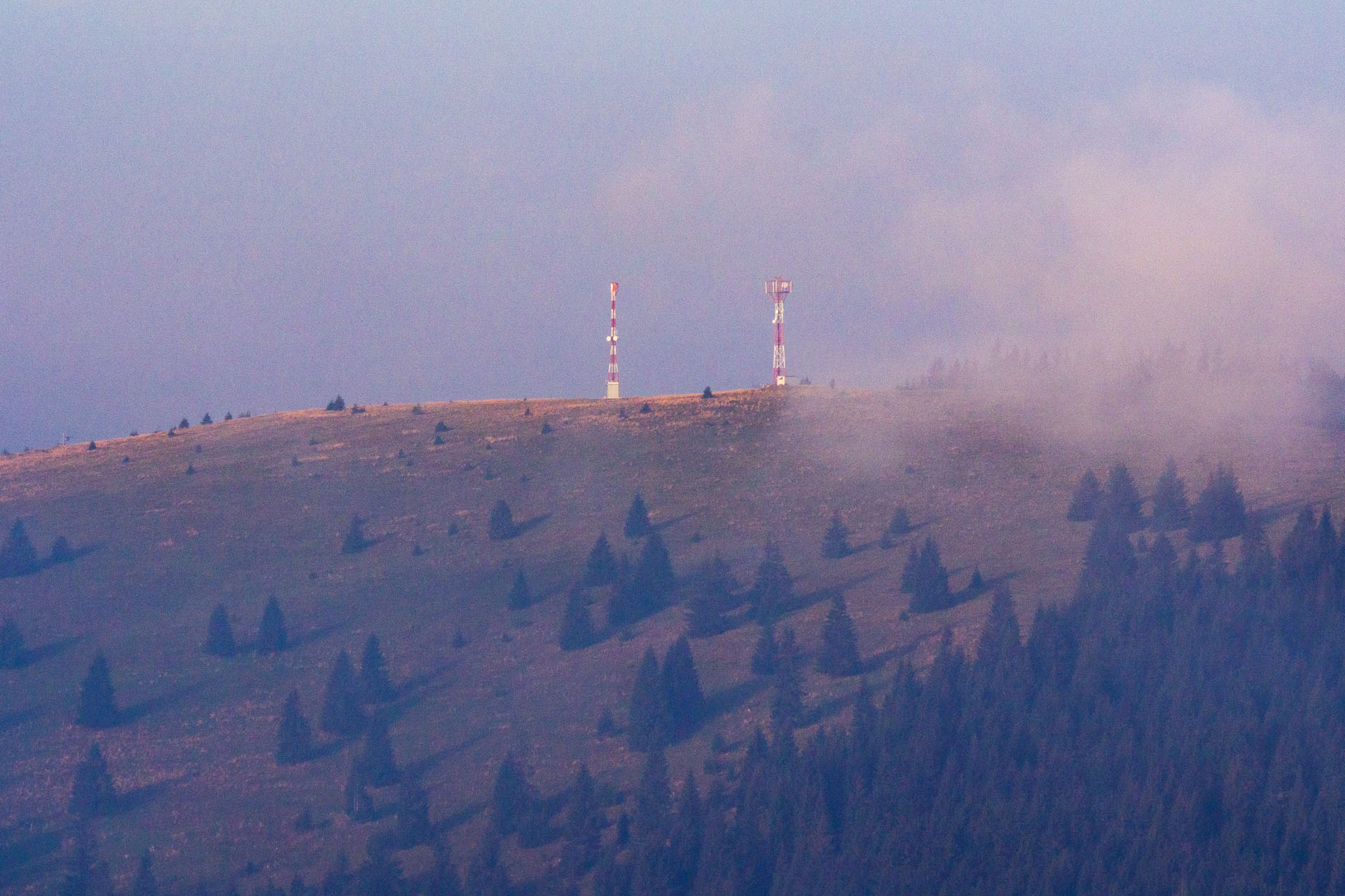 Ondrejisko (Borovniak) zo sedla Besník s nocľahom (Slovenský raj)