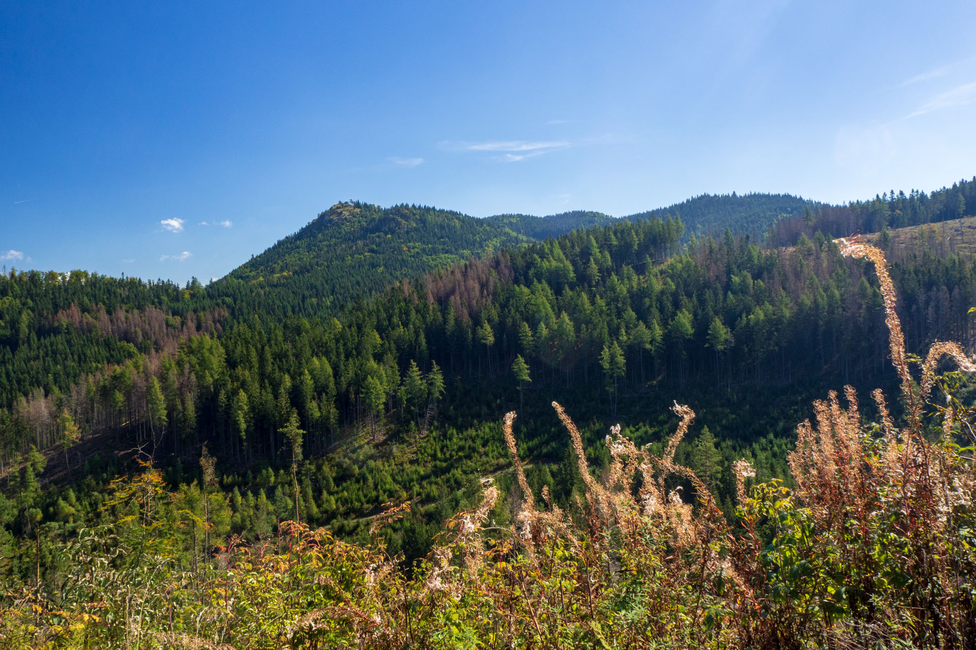 Ondrejisko (Borovniak) zo sedla Besník s nocľahom (Slovenský raj)