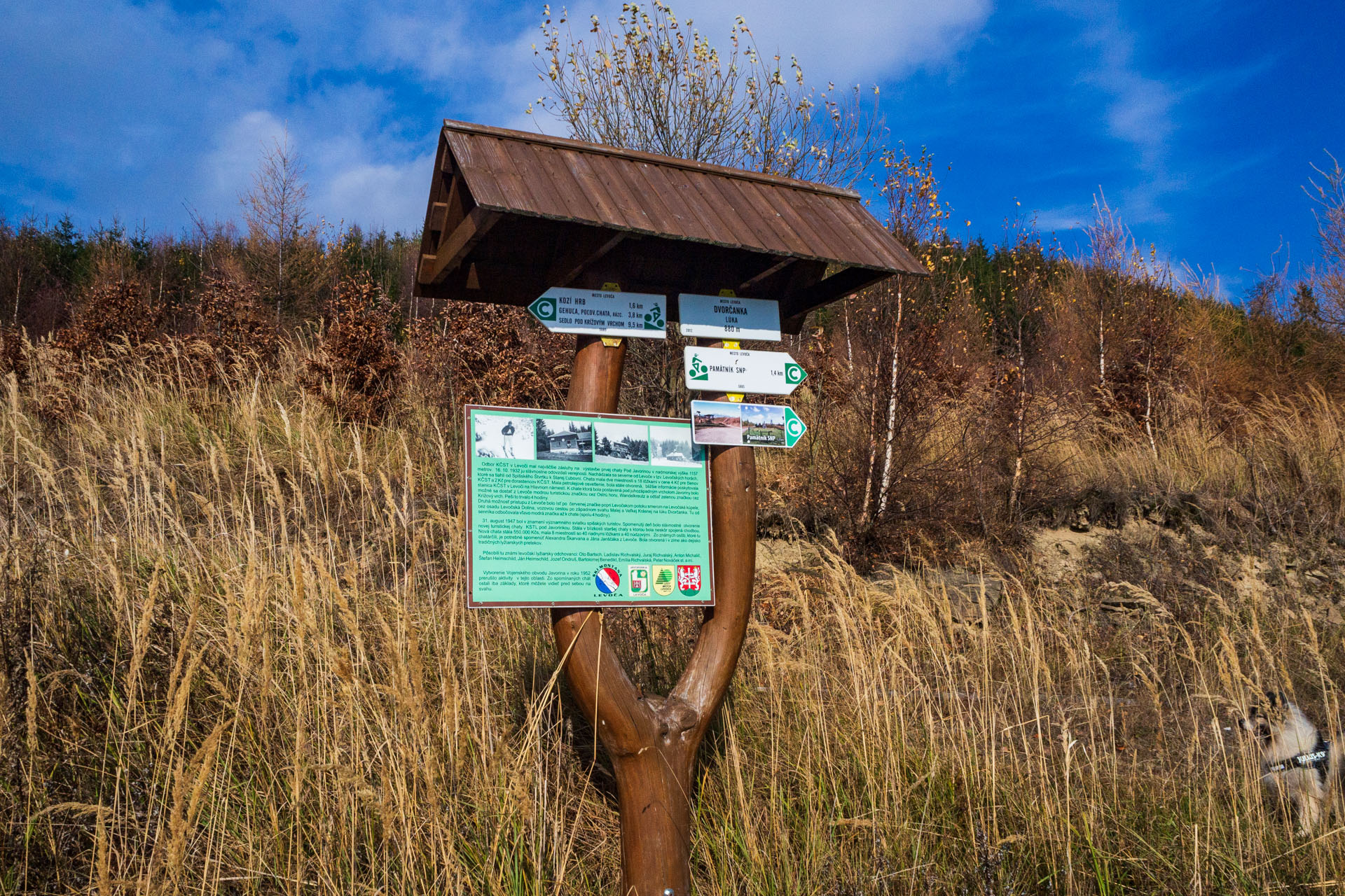 Pamätník SNP z Pod Krížovým vrchom (Levočské vrchy)