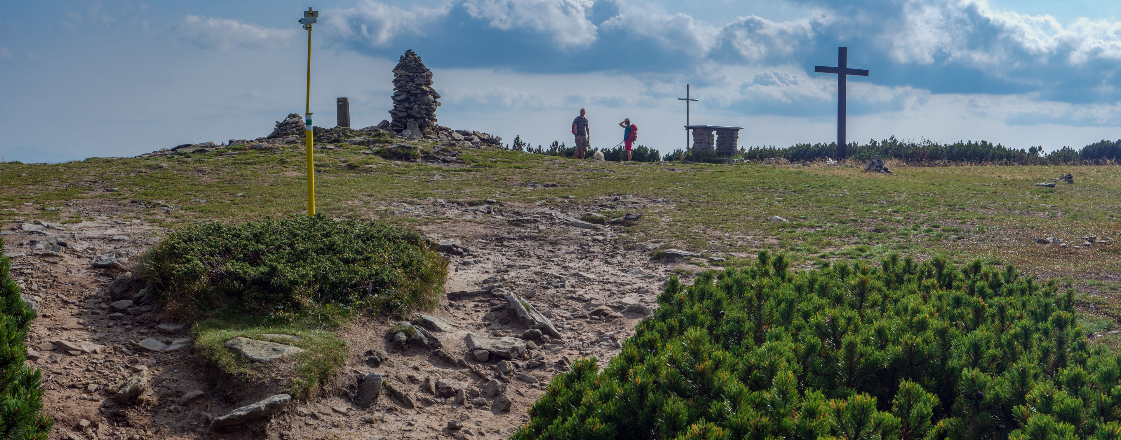 Pilsko zo sedla Hliny (Oravské Beskydy)