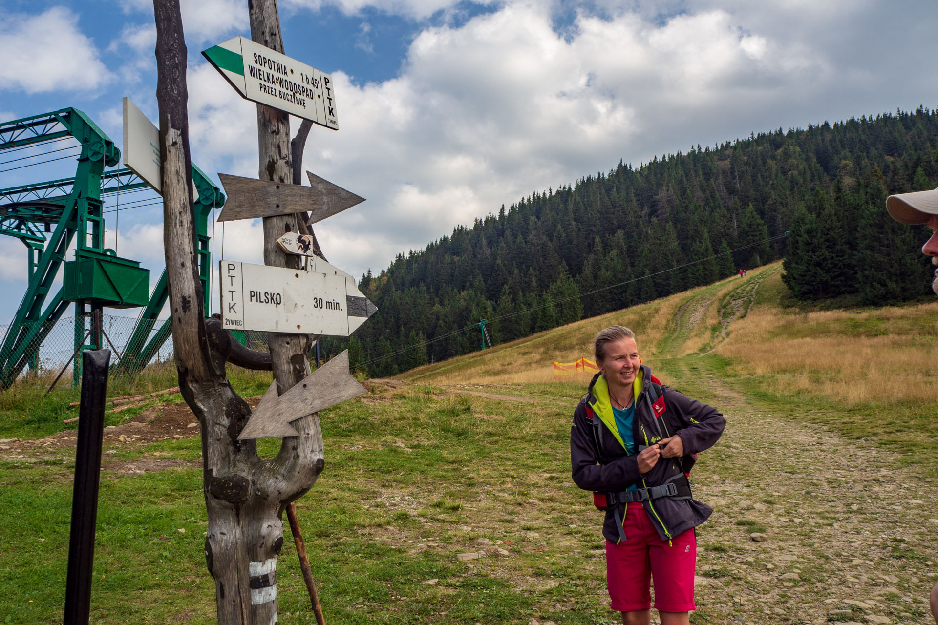 Pilsko zo sedla Hliny (Oravské Beskydy)