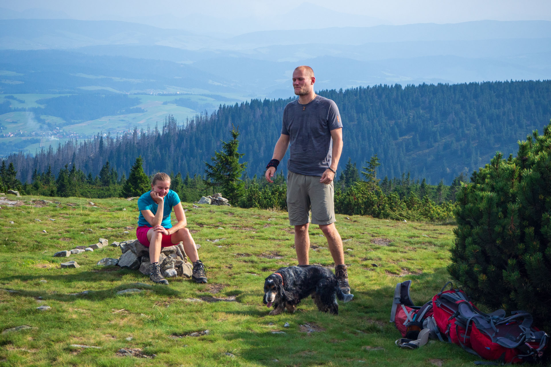 Pilsko zo sedla Hliny (Oravské Beskydy)