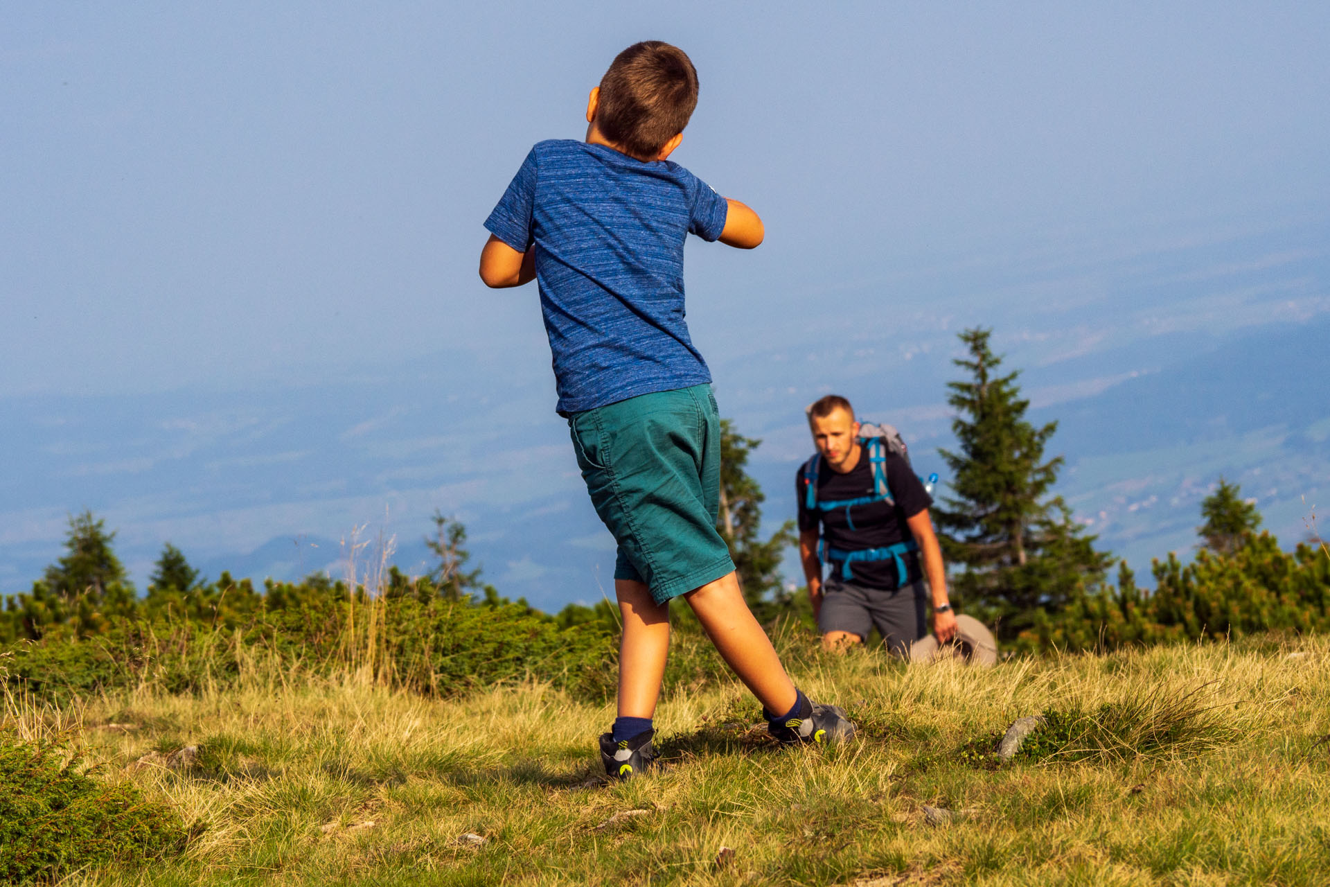 Pilsko zo sedla Hliny (Oravské Beskydy)